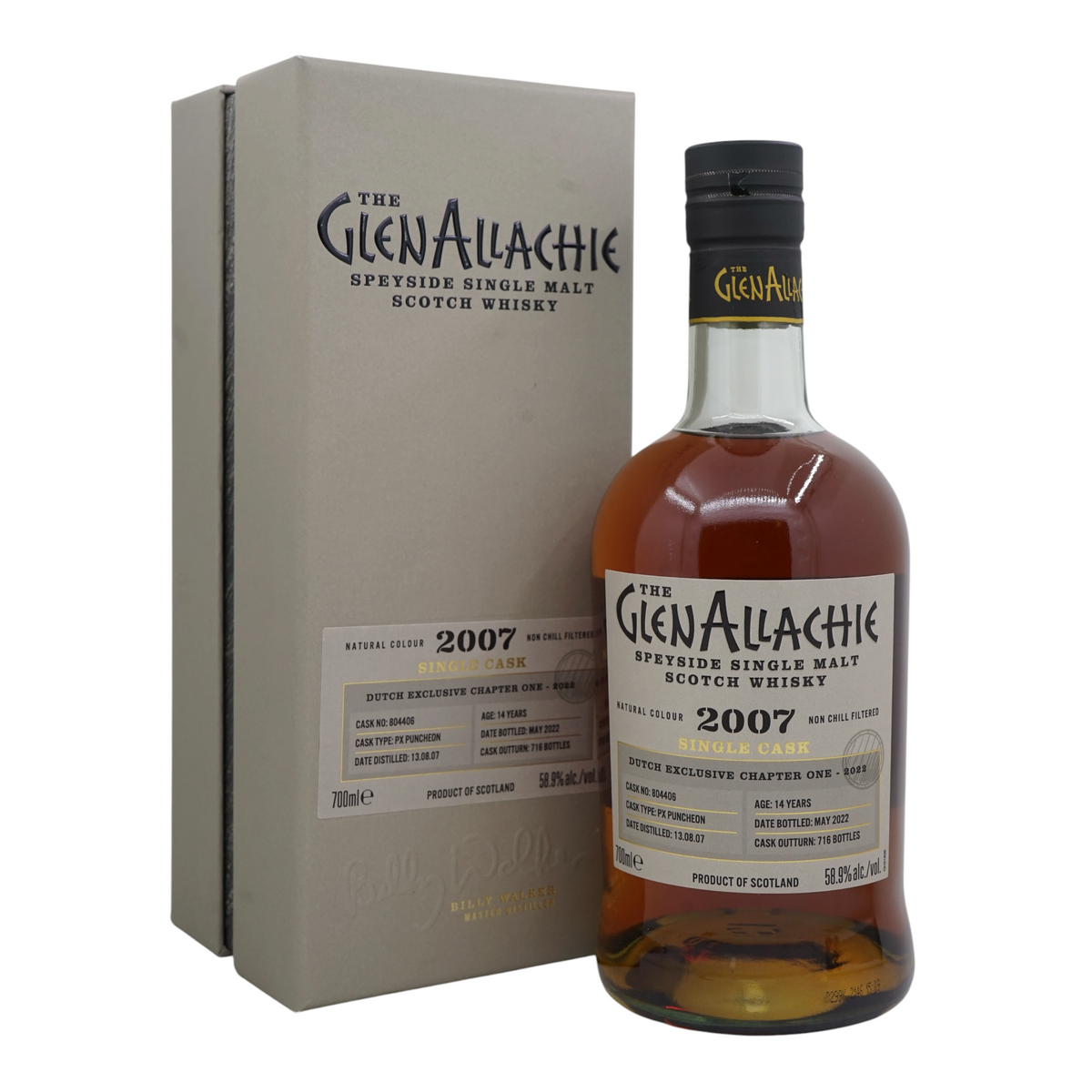Glenallachie 2007/2022 14 Year Old Pedro Ximénez Sherry puncheon #804406