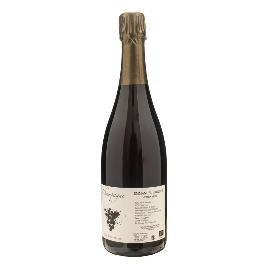 Emmanuel Brochet Champagne Rosé d'Assemblage Extra Brut