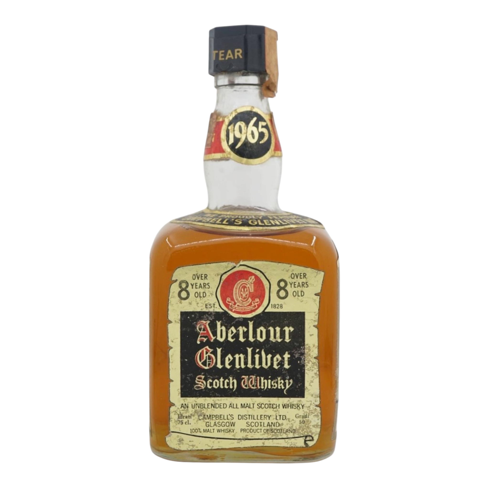Aberlour 1965 8 Year Old Campbell's Distillery - Single Malt Scotch Whisky
