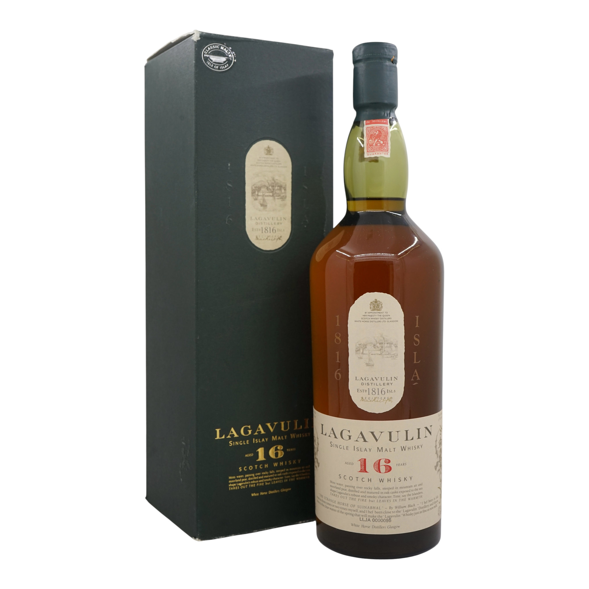 Lagavulin 16 Year Old Old Bottling 白馬金字 1L