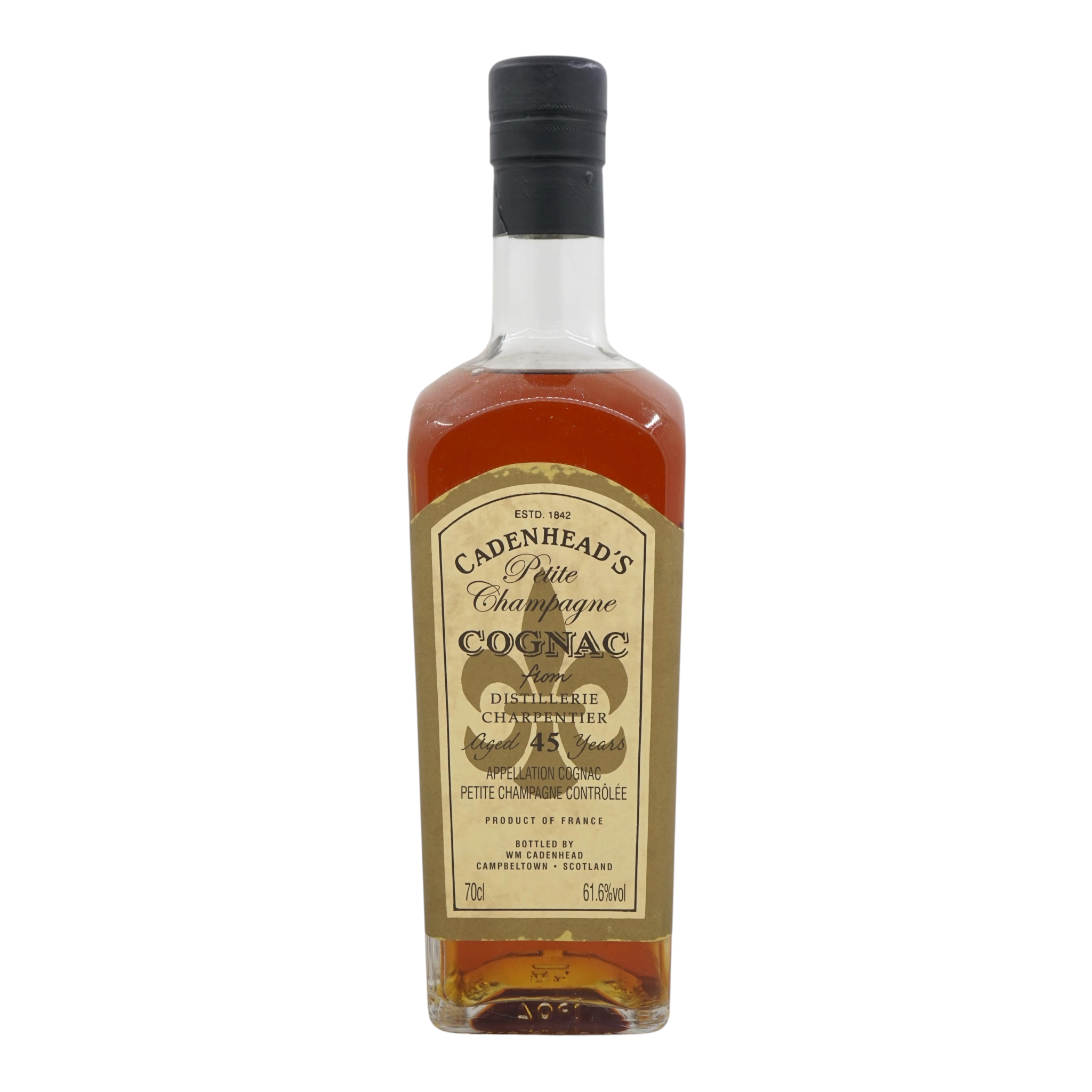 Cadenhead's Cognac Charpentier 45 Year Old 2019