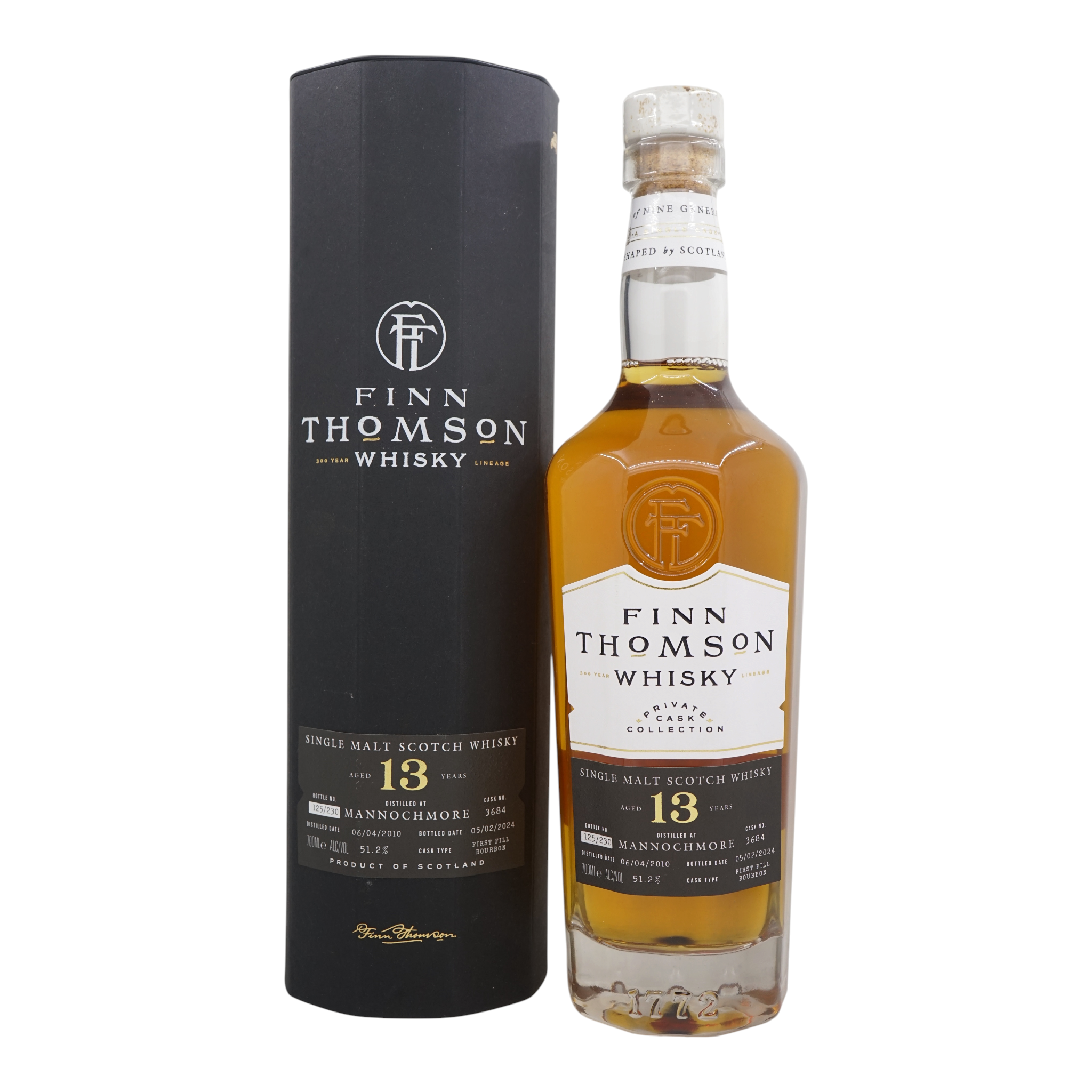 Mannochmore 2010/2024 13 Year Old Private Cask Collection Finn Thomson #3684