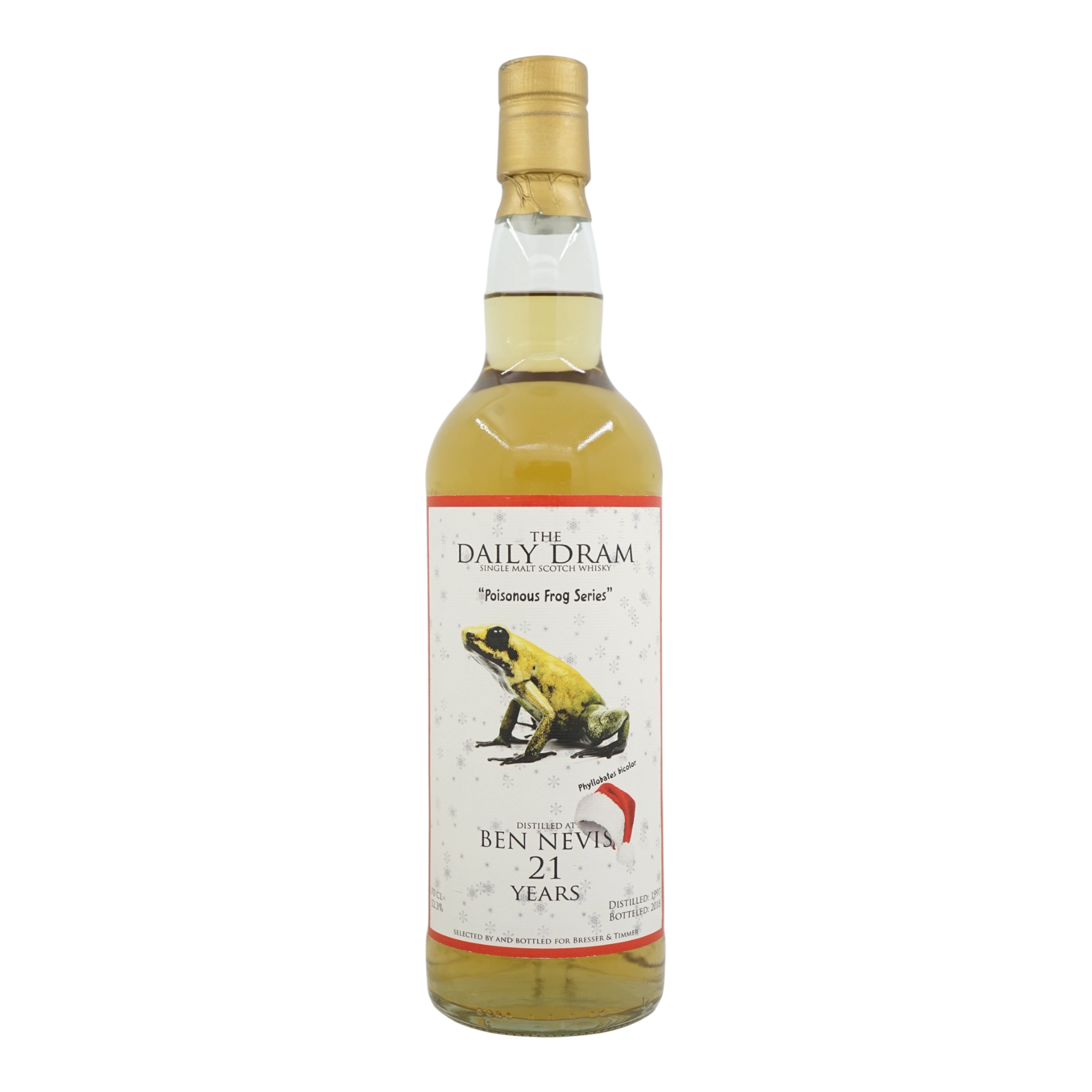 Ben Nevis 1997/2018 21 Year Old Poisonous Frog Series Bottled for
Bresser & Timmer The Daily Dram