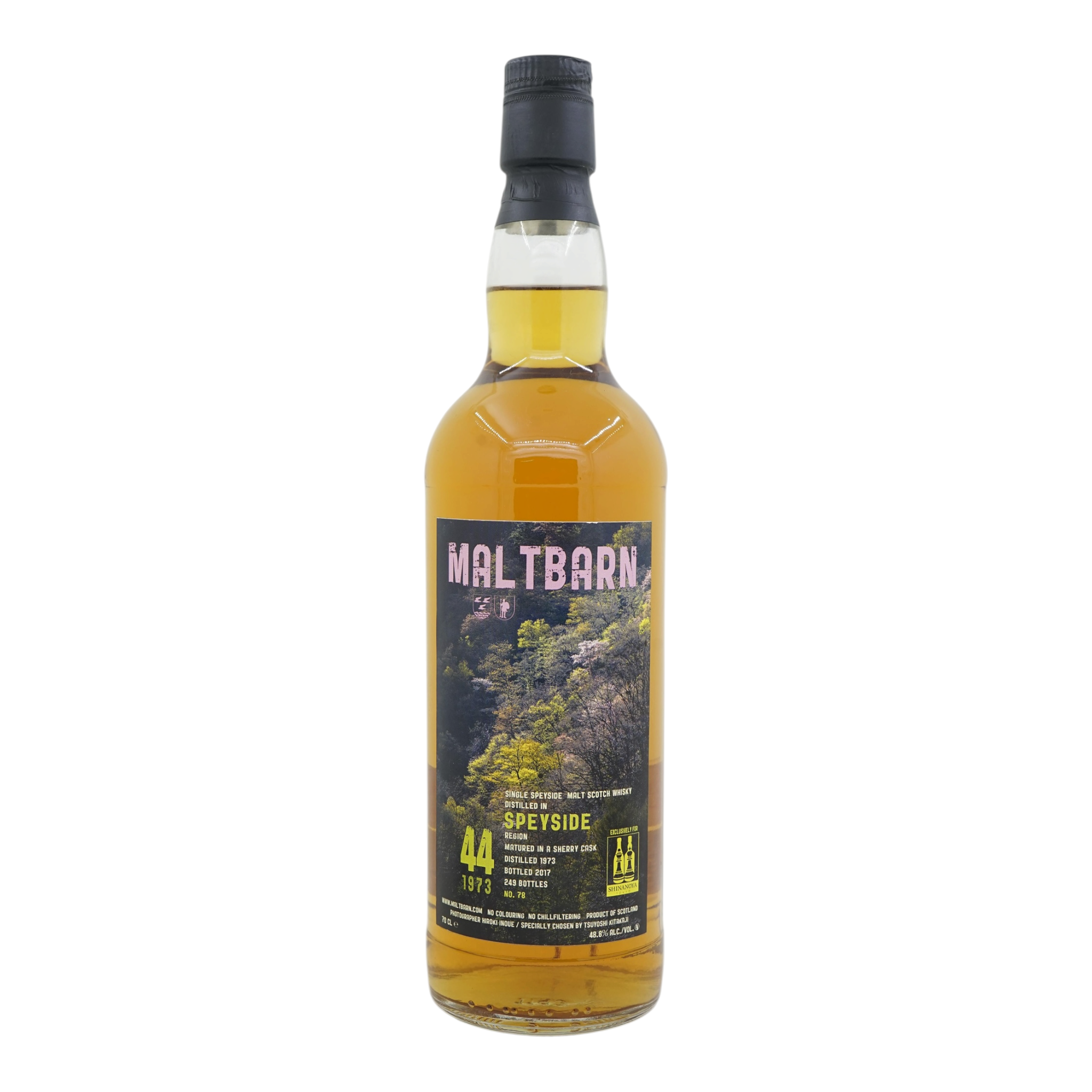 Speyside 1973/2017 44 Year Old Shinanoya Exclusive Maltbarn No. 78