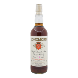 Longmorn 25 Year Old Licensed Bottling Matured in Sherry Cask Gordon&MacPhail