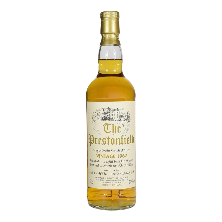 North British 1962/2007 45 Year Old The Prestonfield Bottled for LMDW Signatory Vintage #46556