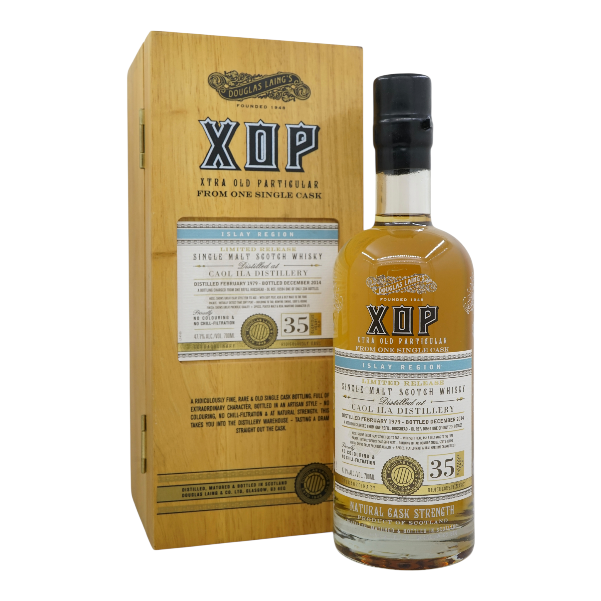 Caol Ila 1979/2014 35 Year Old XOP Douglas Laing #DL10594