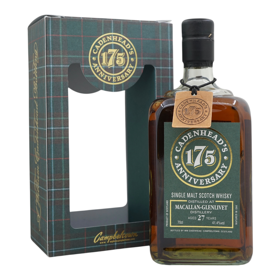 Macallan 1990/2017 27 Year Old Cadenhead's 175th Anniversary 41.4%