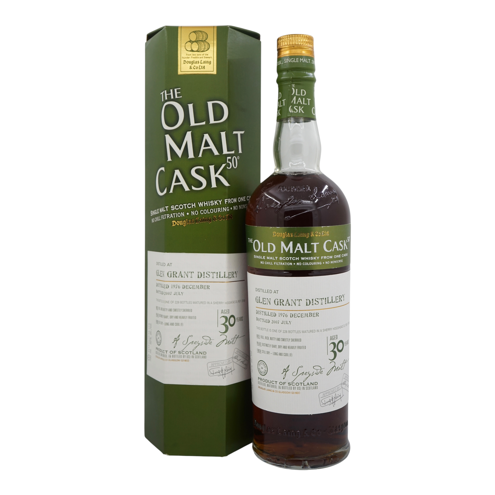 Glen Grant 1976/2007 30 Year Old Old Malt Cask #DL3745