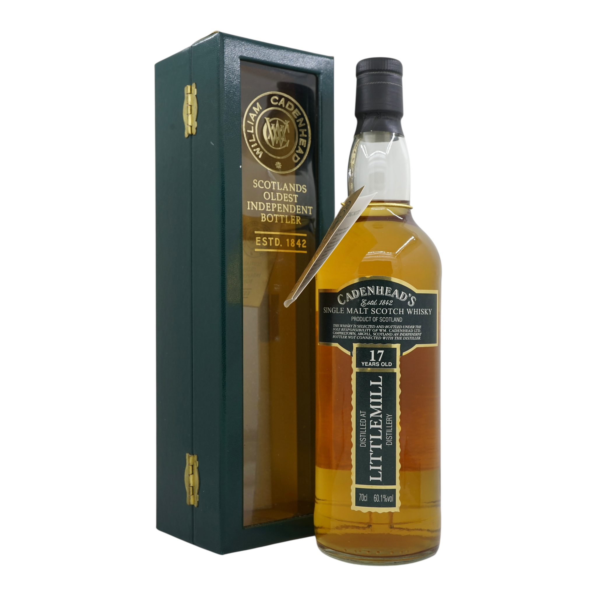 Littlemill 1991/2008 17 Year Old Cadenheads - Closed Distilleries