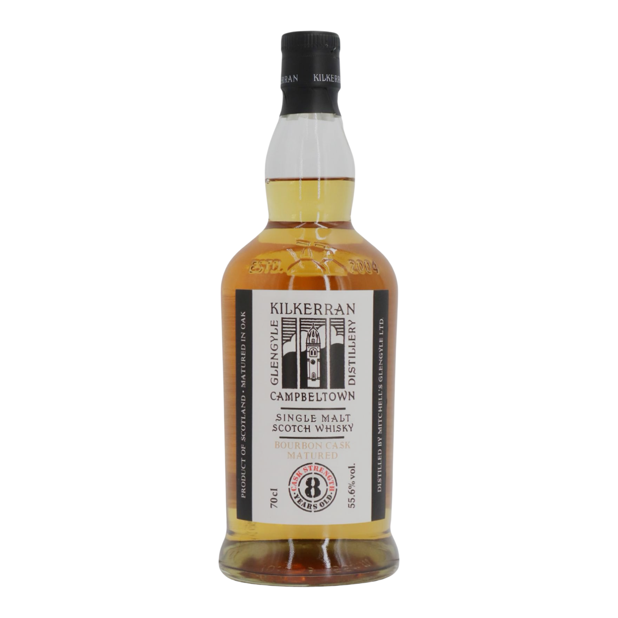 Kilkerran 8 Year Old Cask Strength Bourbon Cask Batch 11 55.6%