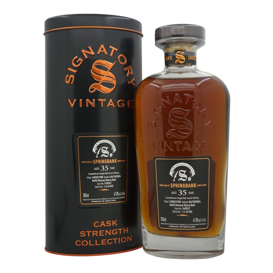 Springbank 1989/2024 35 Year Old Symington’s Choice Signatory Vintage #14/03/1