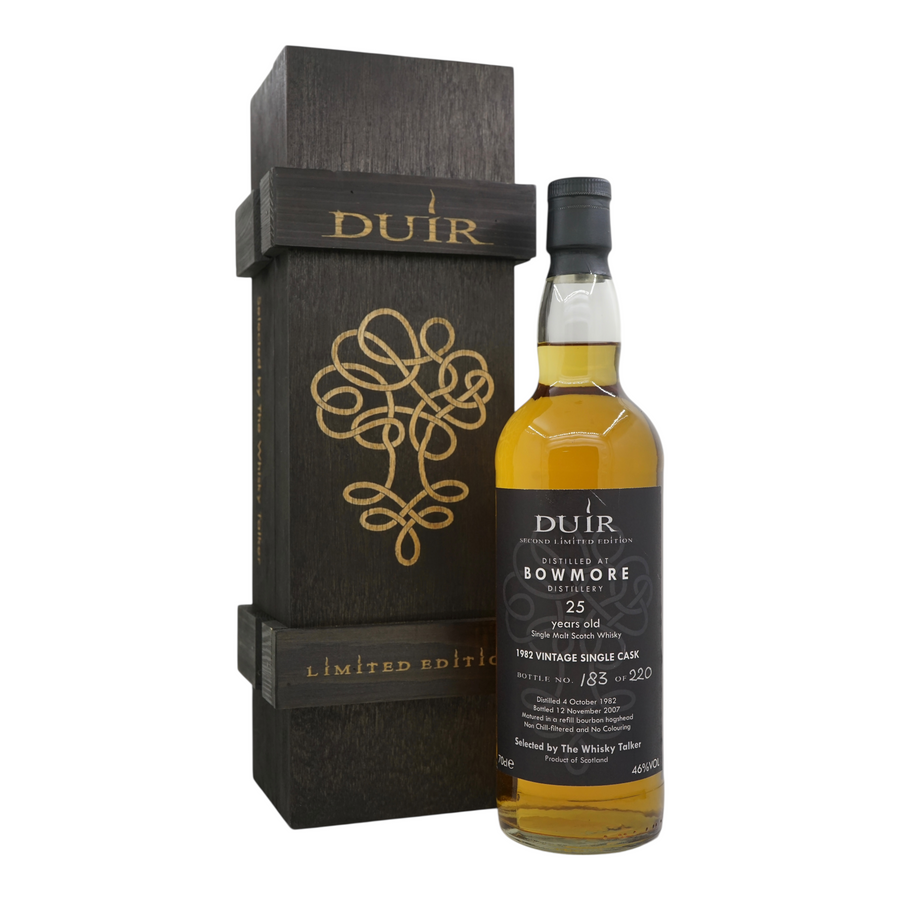 Bowmore 1982/2007 25 Year Old Duir - 2nd Limited Edition Selected by The Whisky Talker