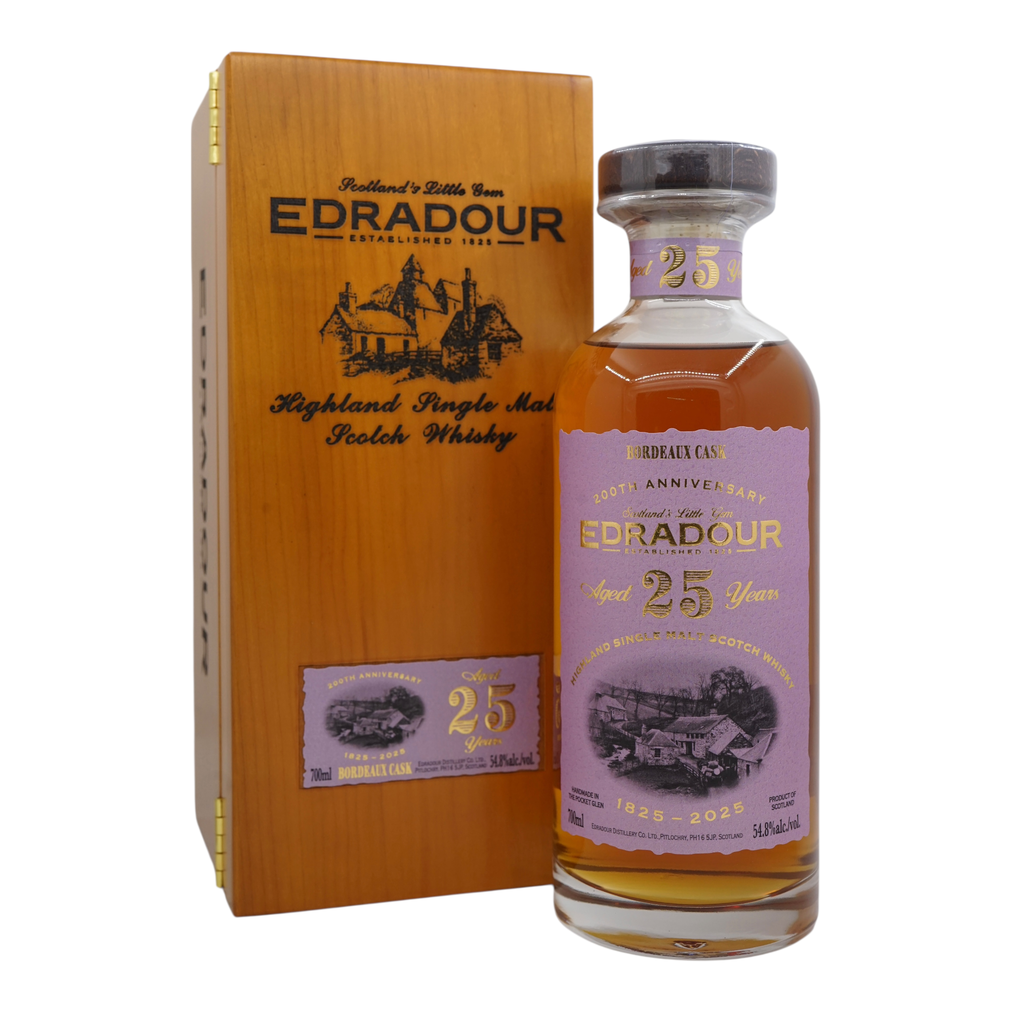 Edradour 1999/2025 25 Year Old 200th Anniversary 1825 - 2025 #811