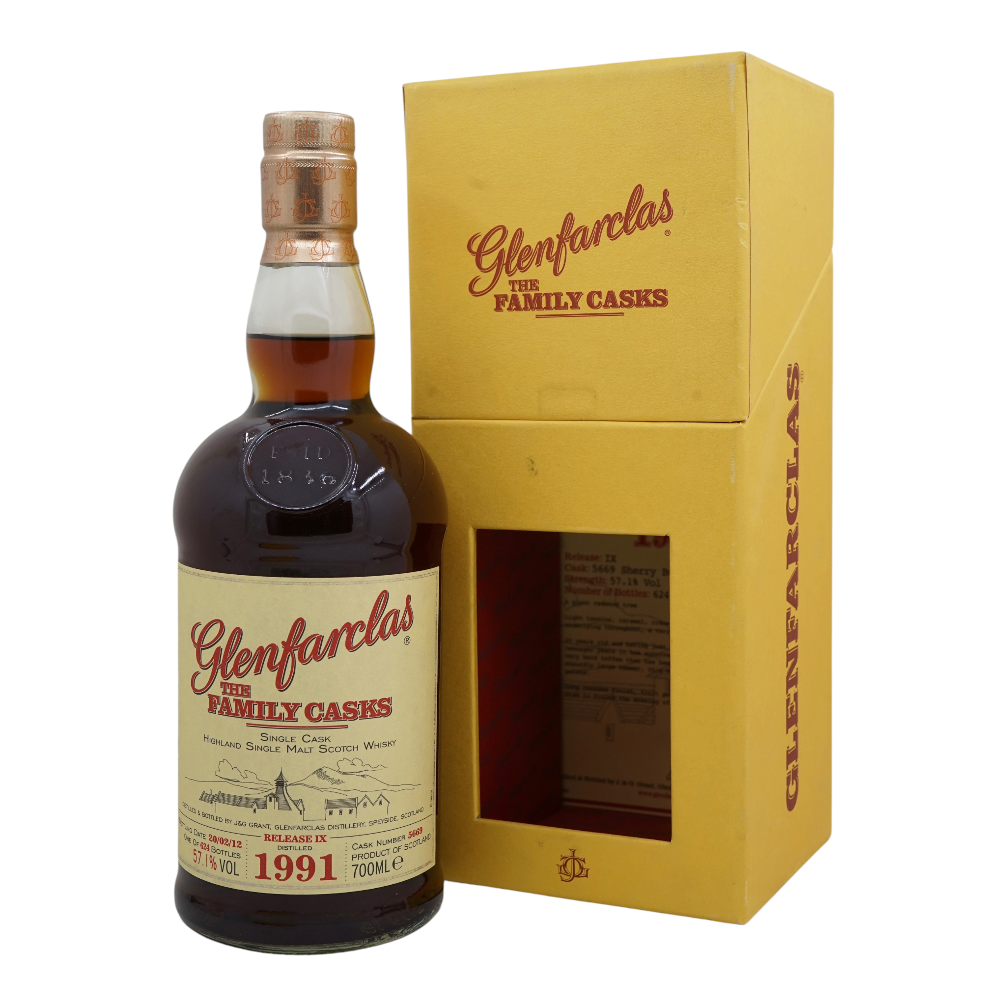 Glenfarclas 1991/2012 The Family Casks (Release IX) #5669