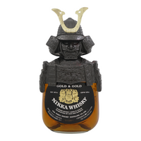 Nikka Gold & Gold Samurai Bottle - Iron Harness (No Box)