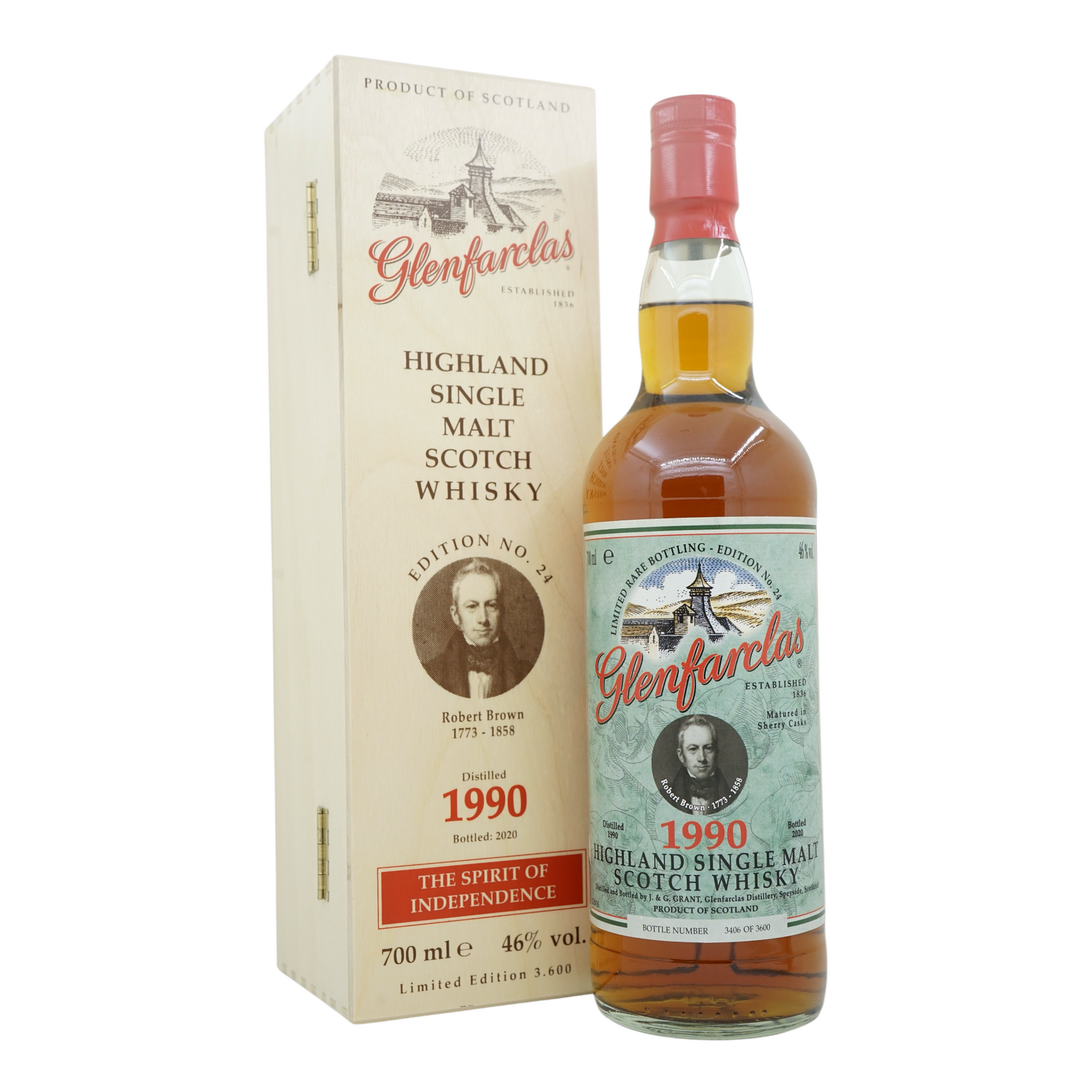 Glenfarclas 1990/2020 Edition N°24 Robert Brown