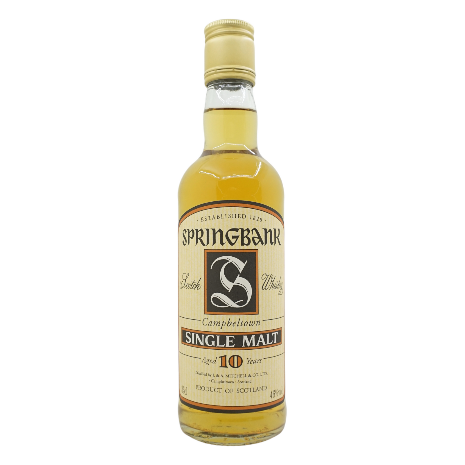 Springbank 10 Year Old Beige Label 350ml