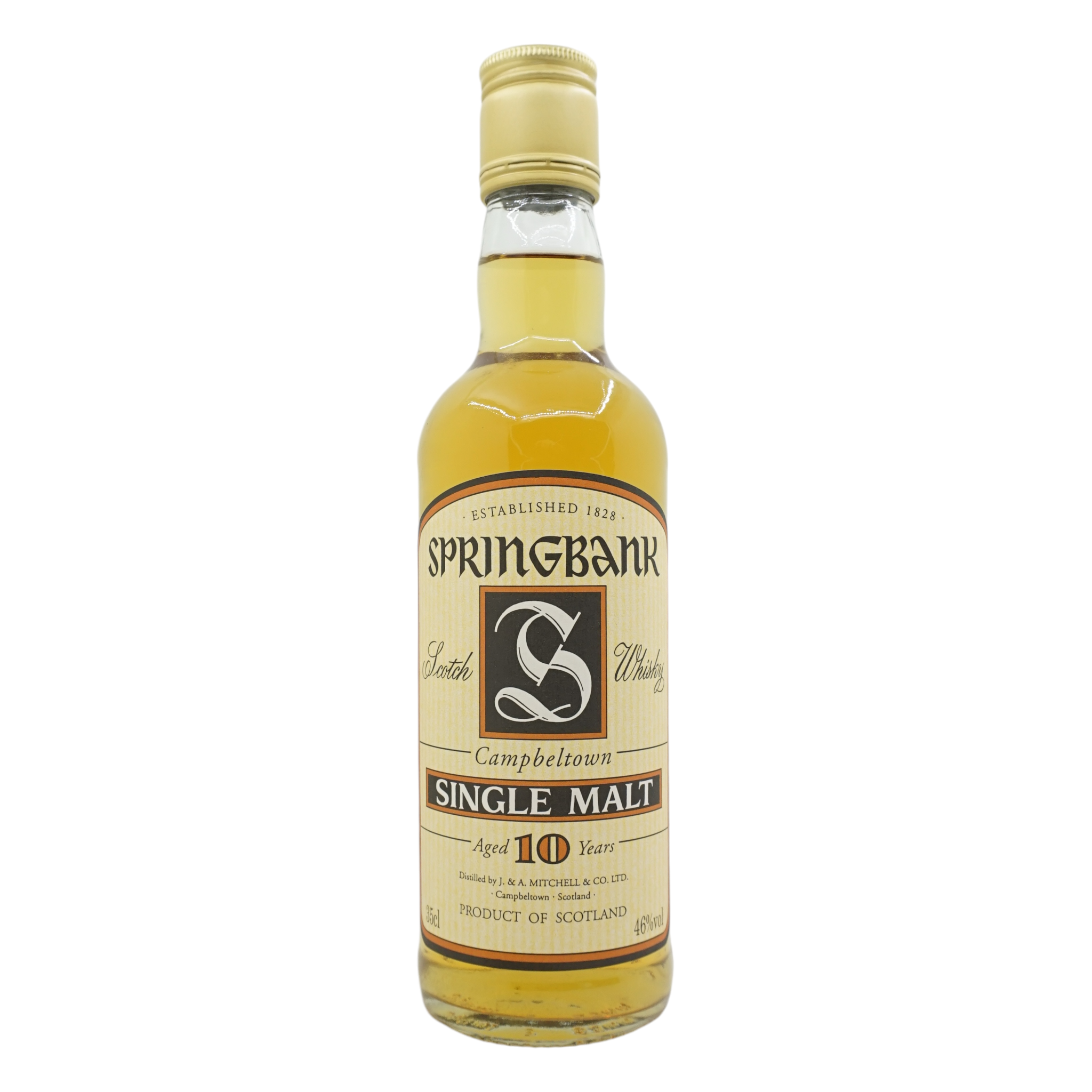 Springbank 10 Year Old Beige Label 350ml