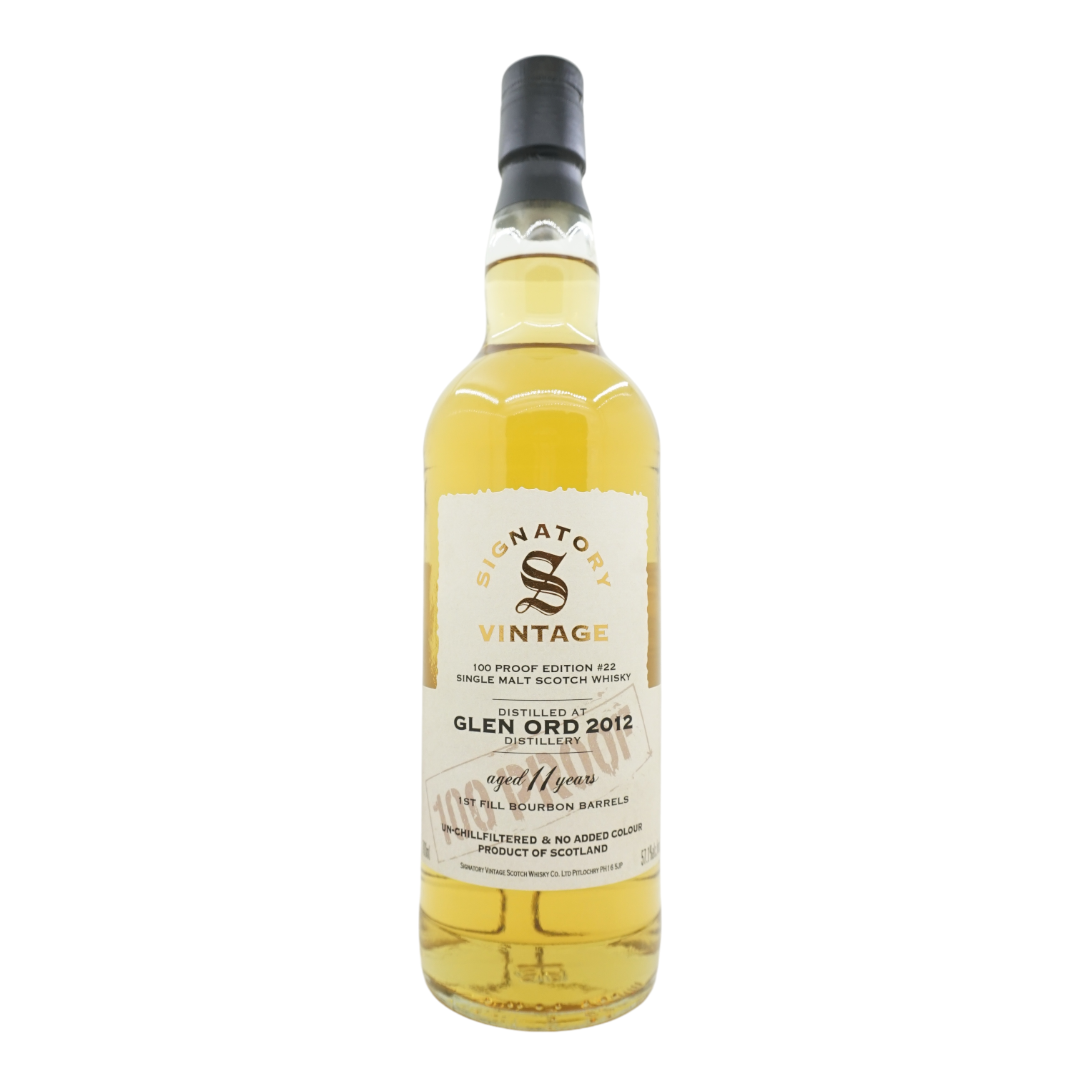 Glen Ord 2012/2024 11 Year Old 100 Proof Edition #22 Signatory Vintage