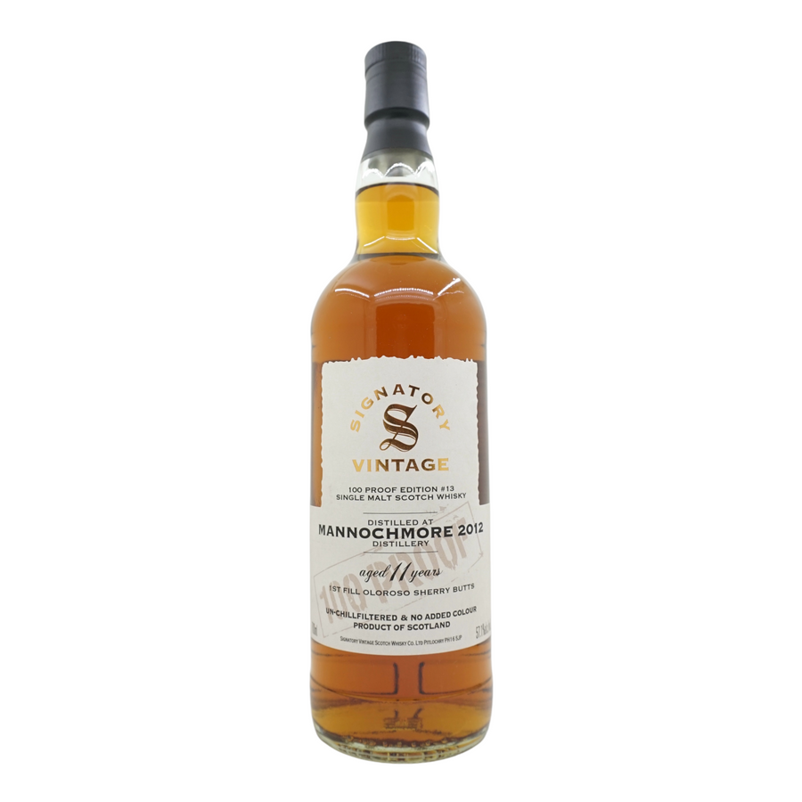 Mannochmore 2012/2024 11년산 100 Proof Edition #13 Signatory Vintage