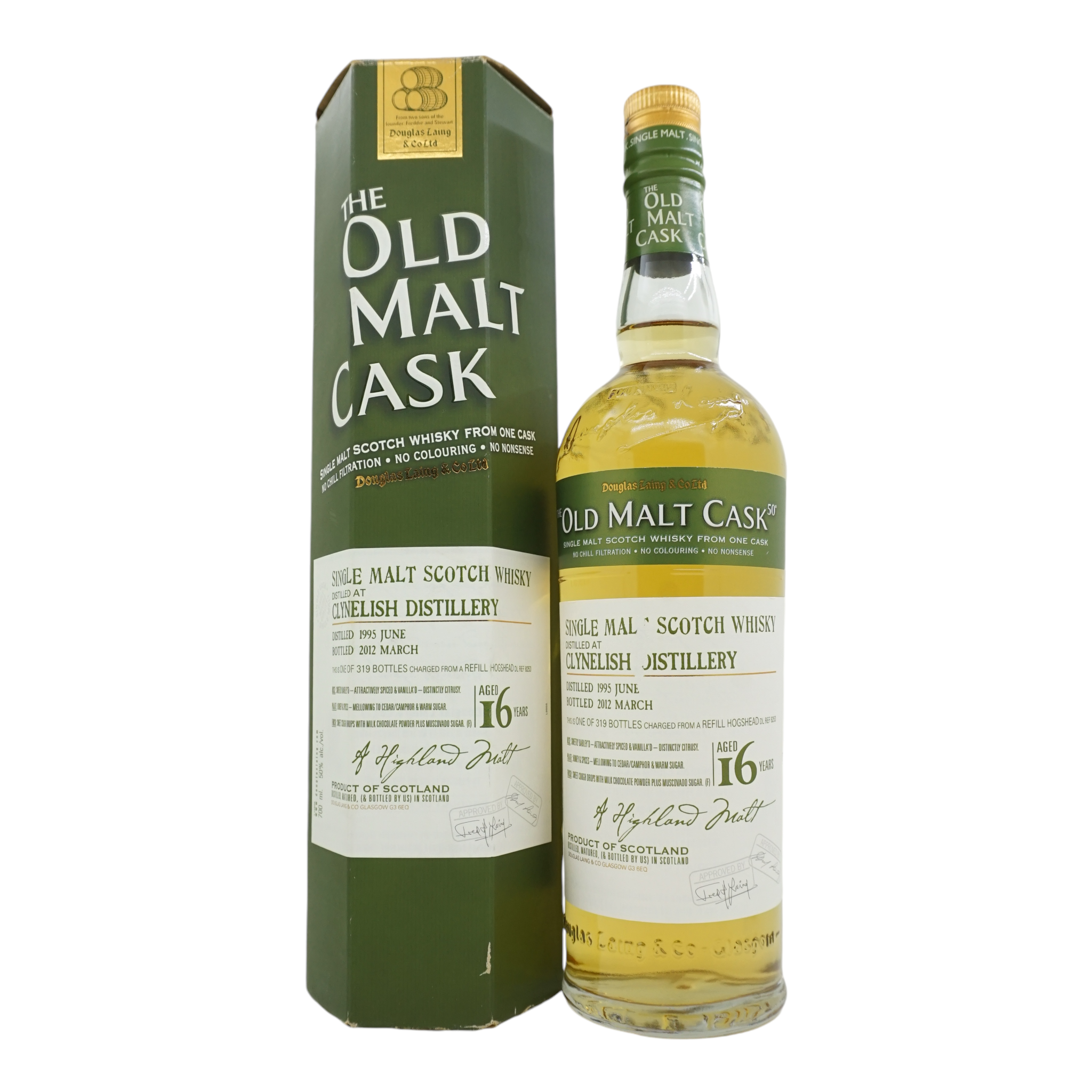 Clynelish 1995/2012 16 Year Old The Old Malt Cask #DL8253