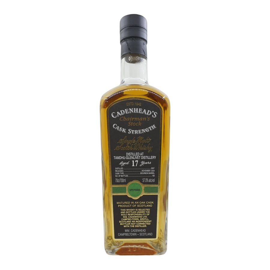 Tamdhu 2007/2024 17년산 Chairman's Stock Cadenhead's 57%
