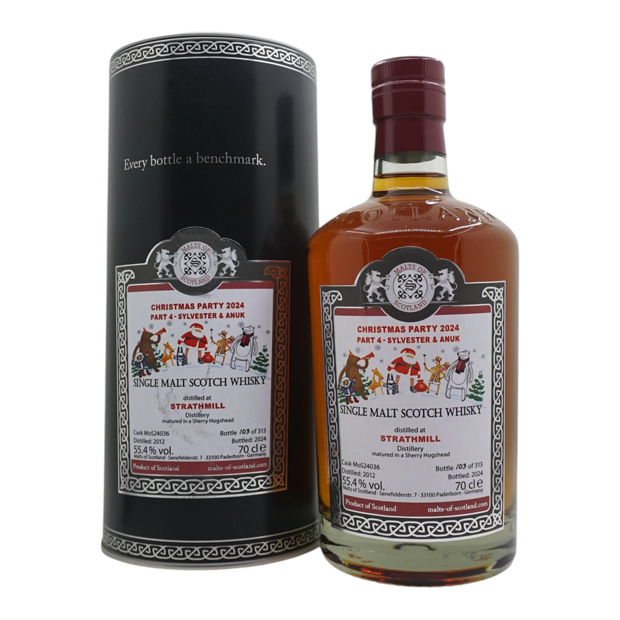Strathmill 2012/2024 크리스마스 병입 2024 Malts of Scotland #MoS24036