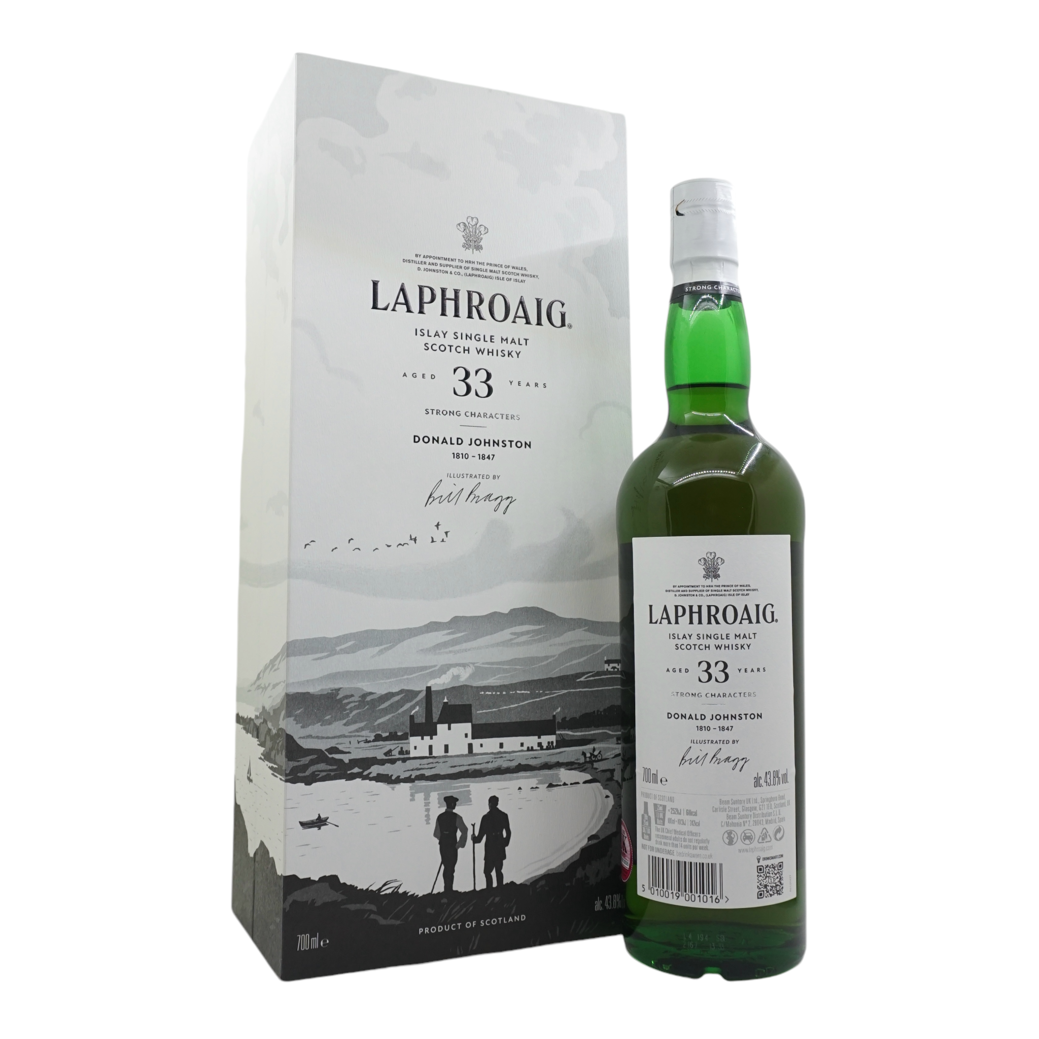 Laphroaig 33 Year Old Strong Characters Chapter One - Donald Johnston