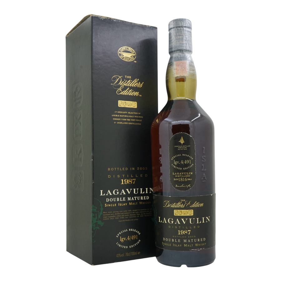 Lagavulin 1987/2003 The Distillers Edition lgv.4/491