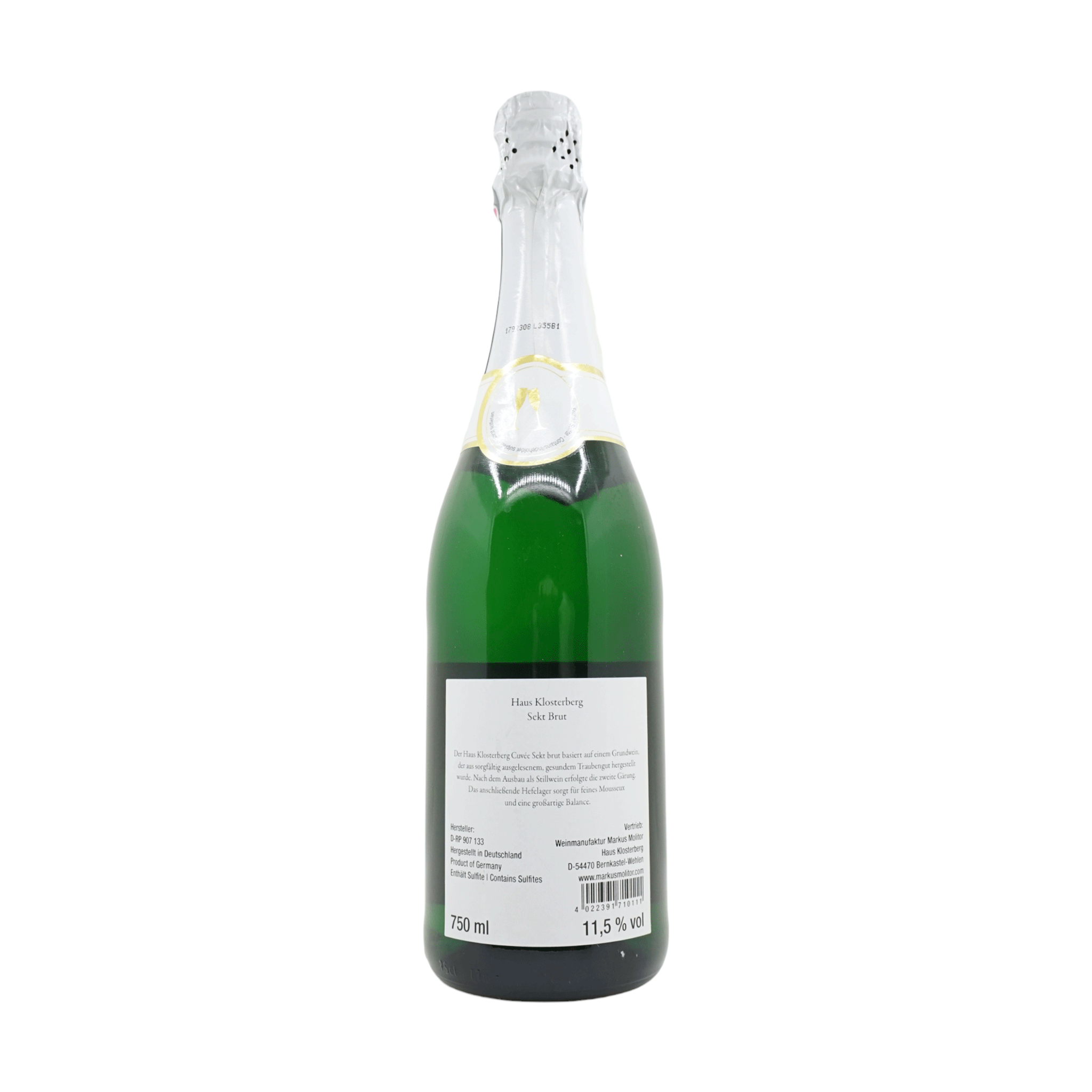 Markus Molitor Haus Klosterberg Cuvee Sekt Brut NV