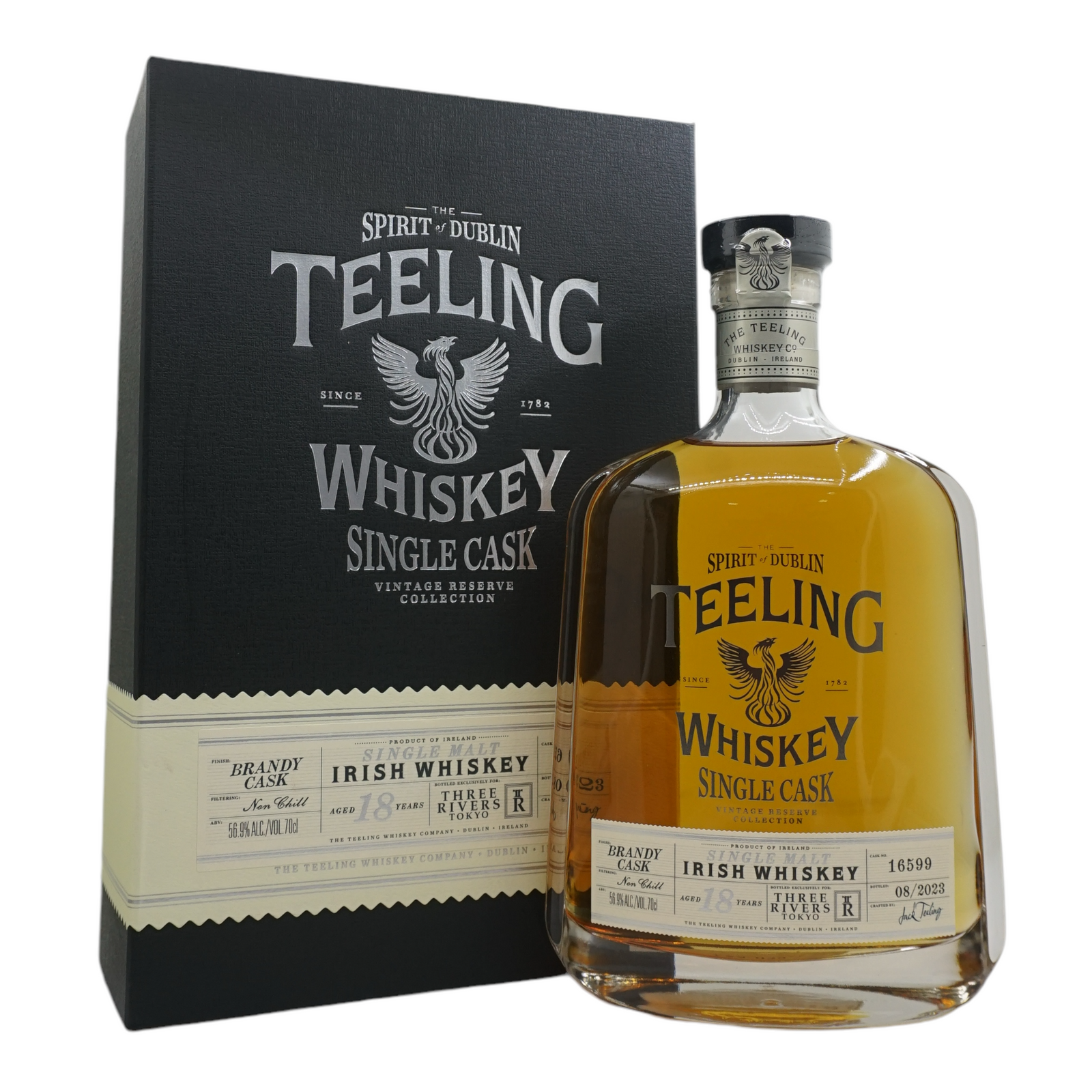 Teeling 18 Year Old 2023 Single Cask Bottled for Three Rivers Tokyo #16599