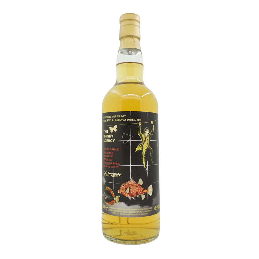 Irish Single Malt 2002/2023 20 Year Old The Whisky Agency 15th Anniversary 49.2%
