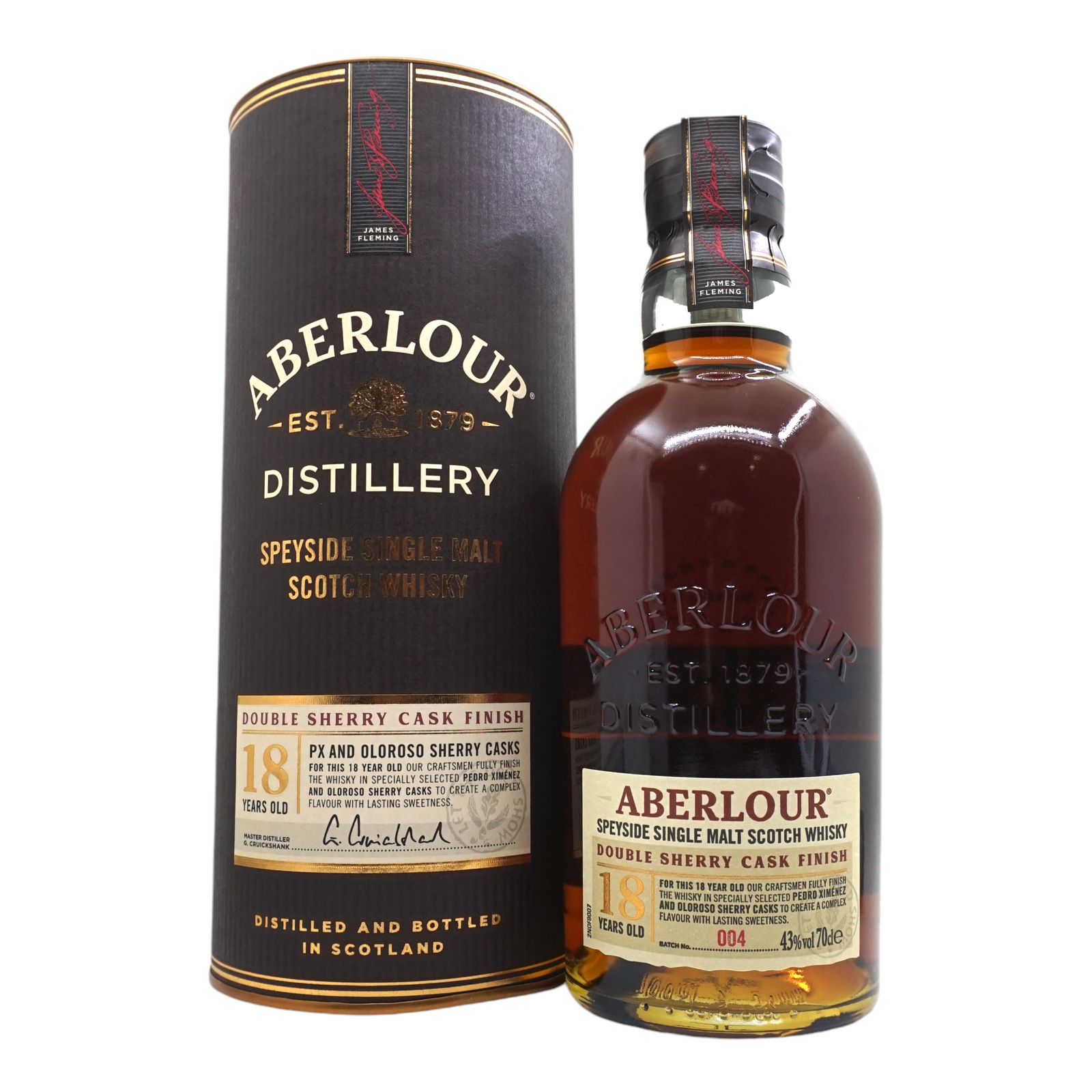 Aberlour 18 Year Old Double Sherry Cask Finish Batch No. 004