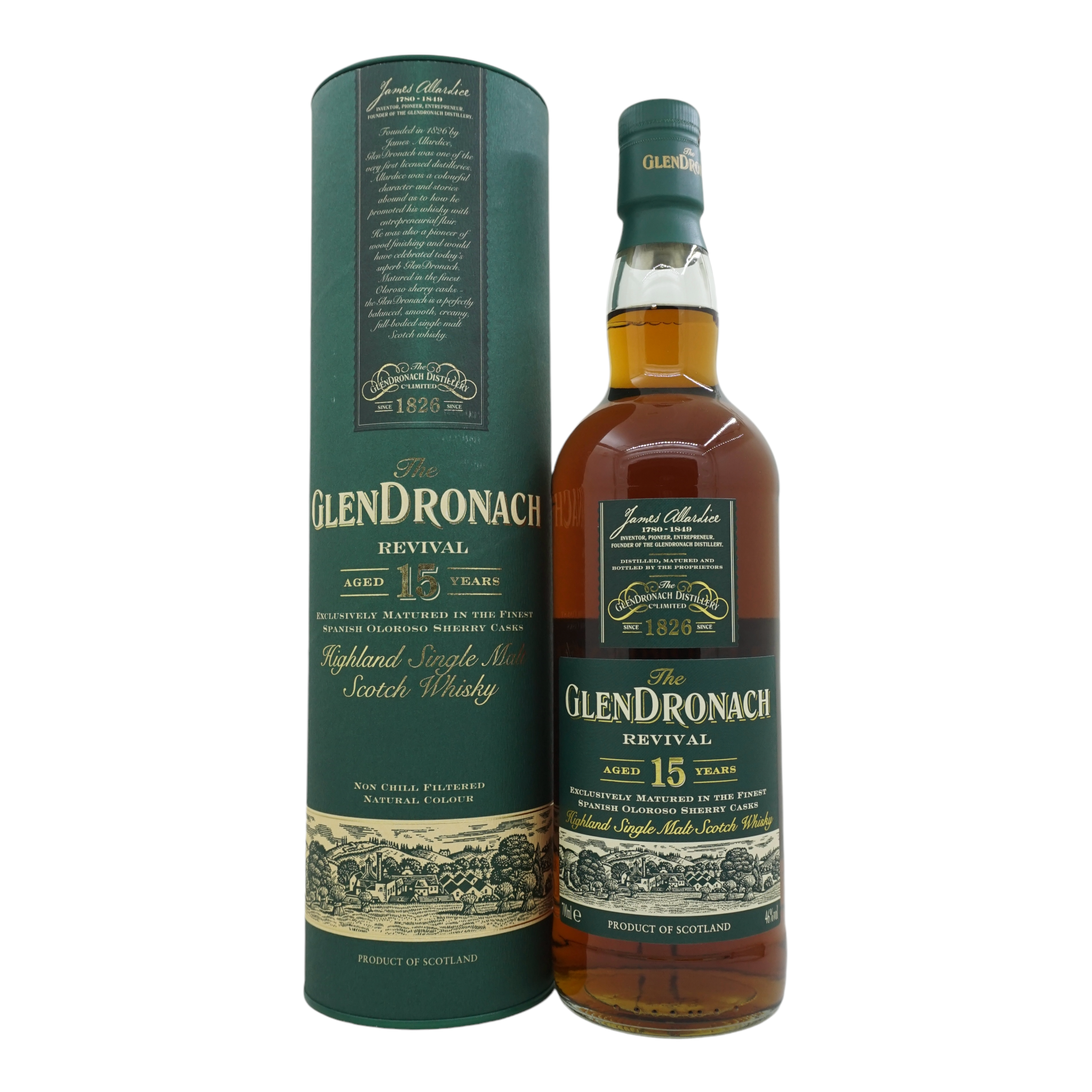 Glendronach 15 Year Old Billy Walker 2015