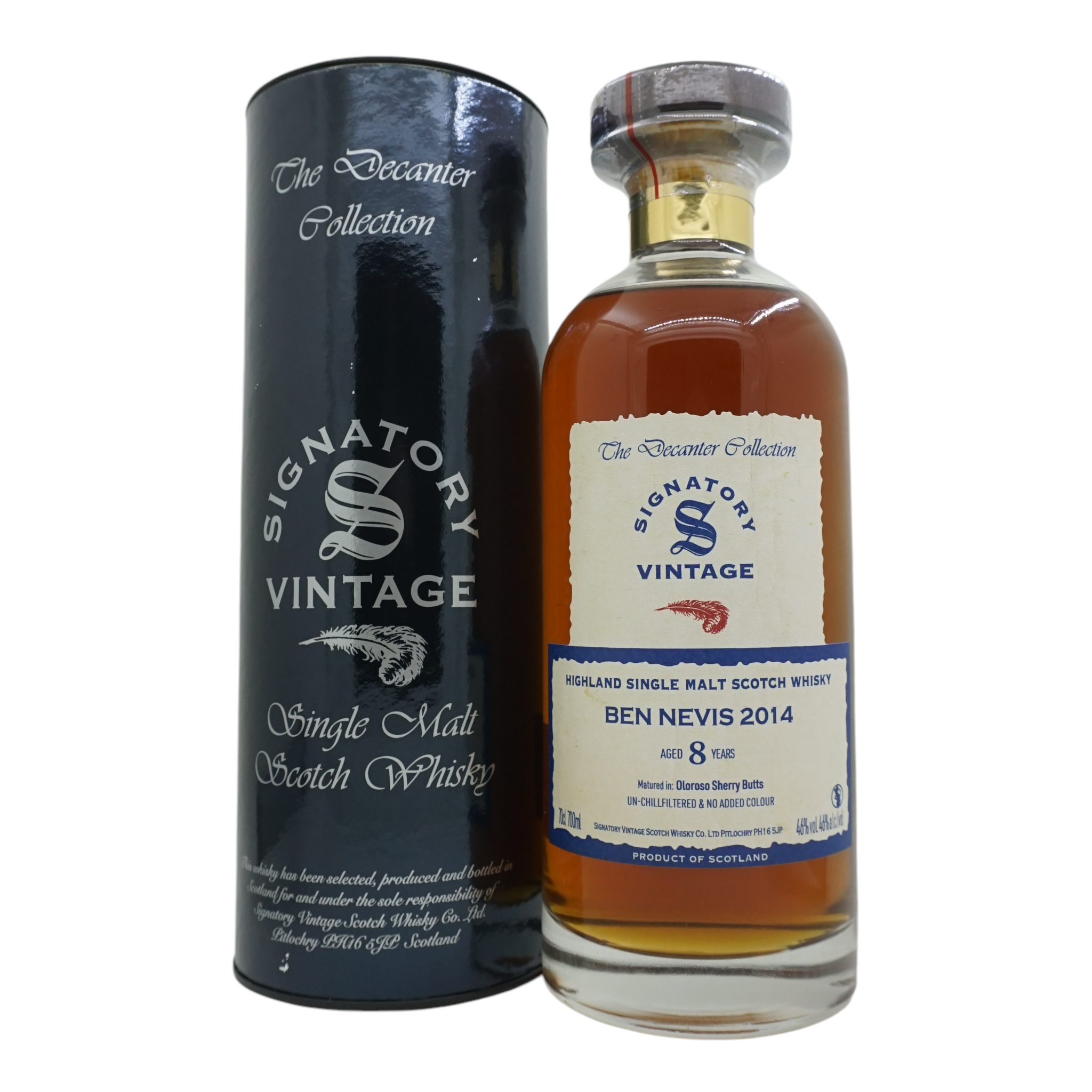 Ben Nevis 2014 8 Year Old The Decanter Collection Signatory Vintage