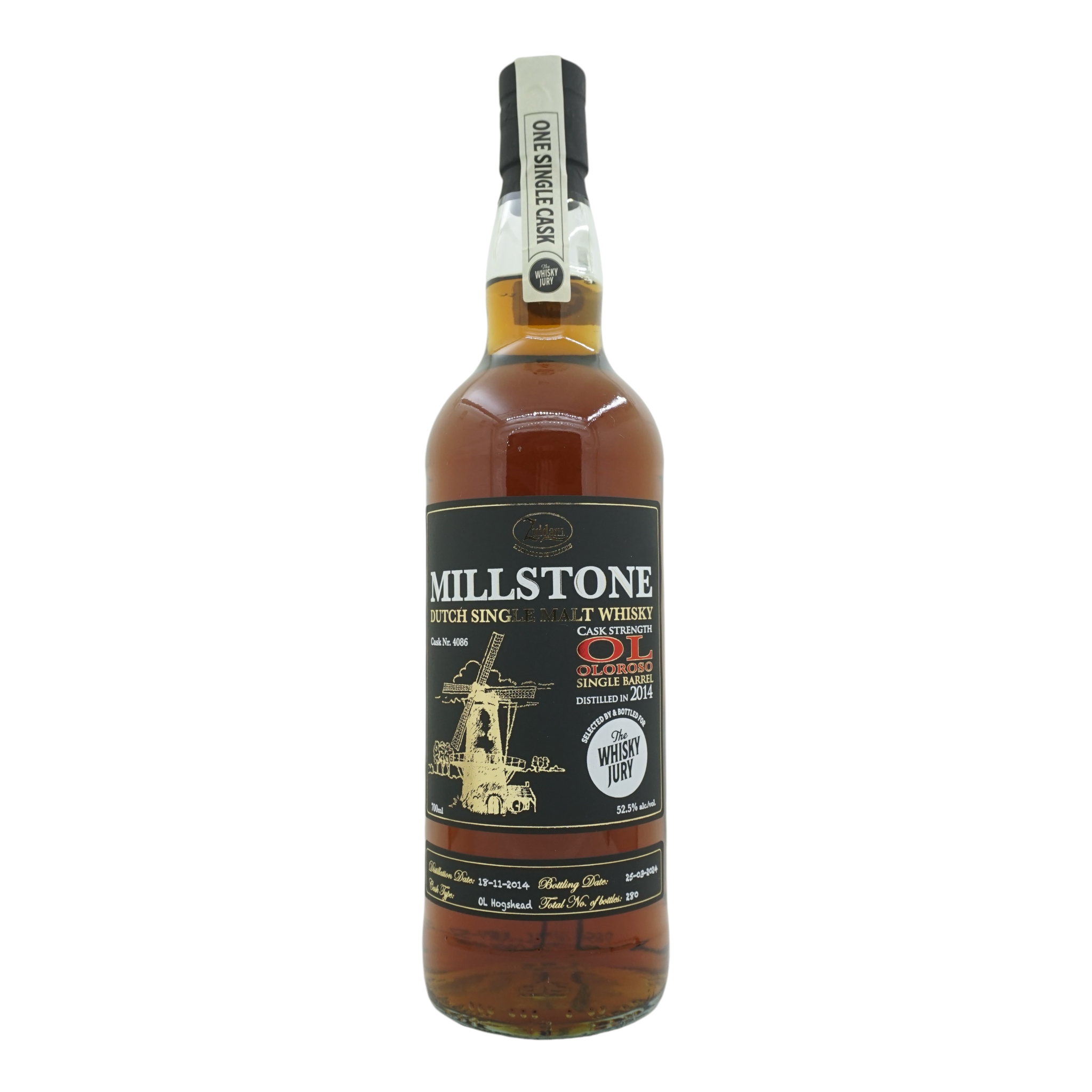 Millstone 2014/2024 Oloroso Bottled for The Whisky Jury #4086