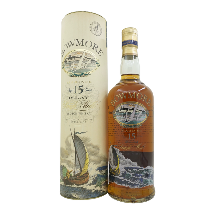 Bowmore Mariner (Glass printed label with gulls and ship)