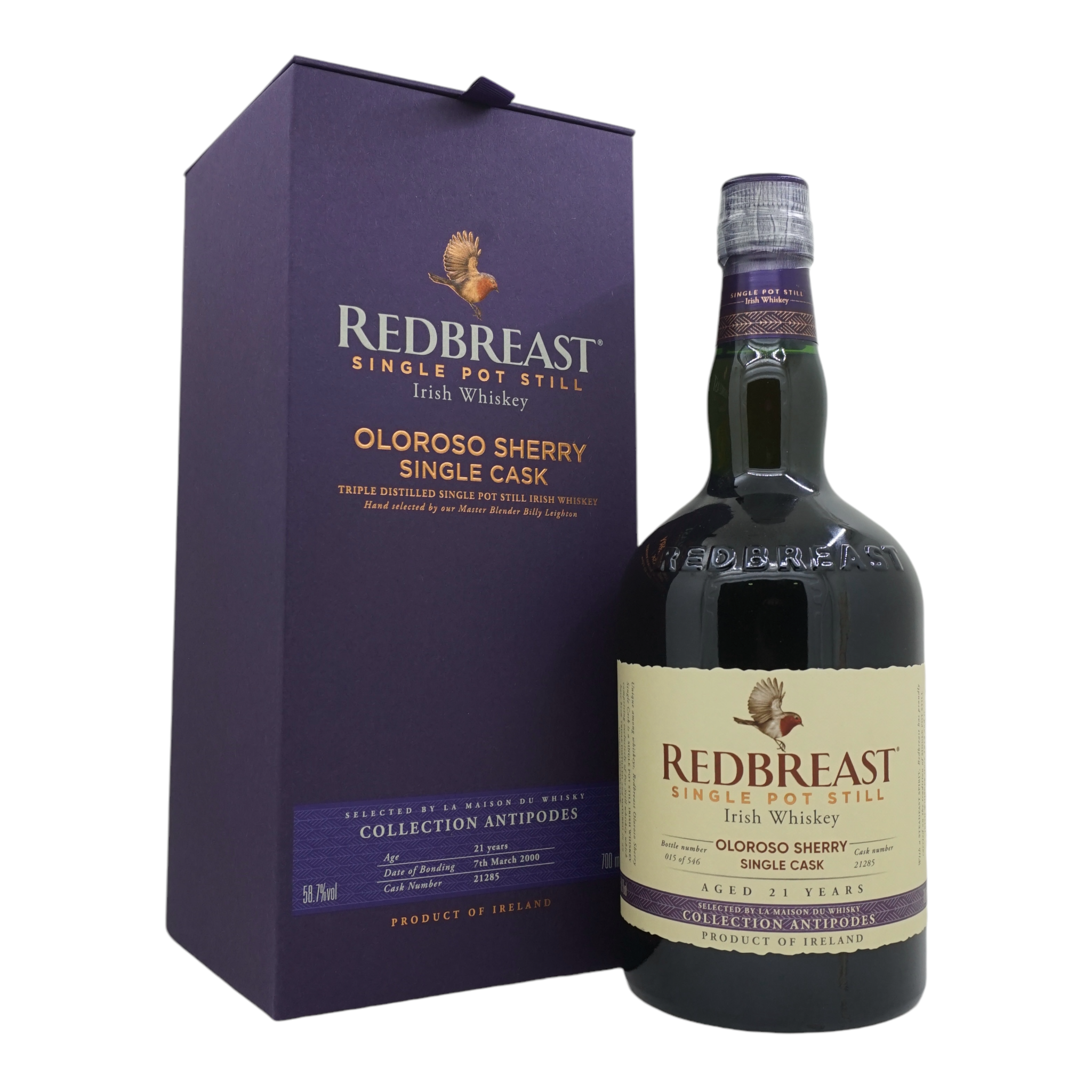 Redbreast 2000/2022 21 Year Old Selected by La Maison du Whisky #21285