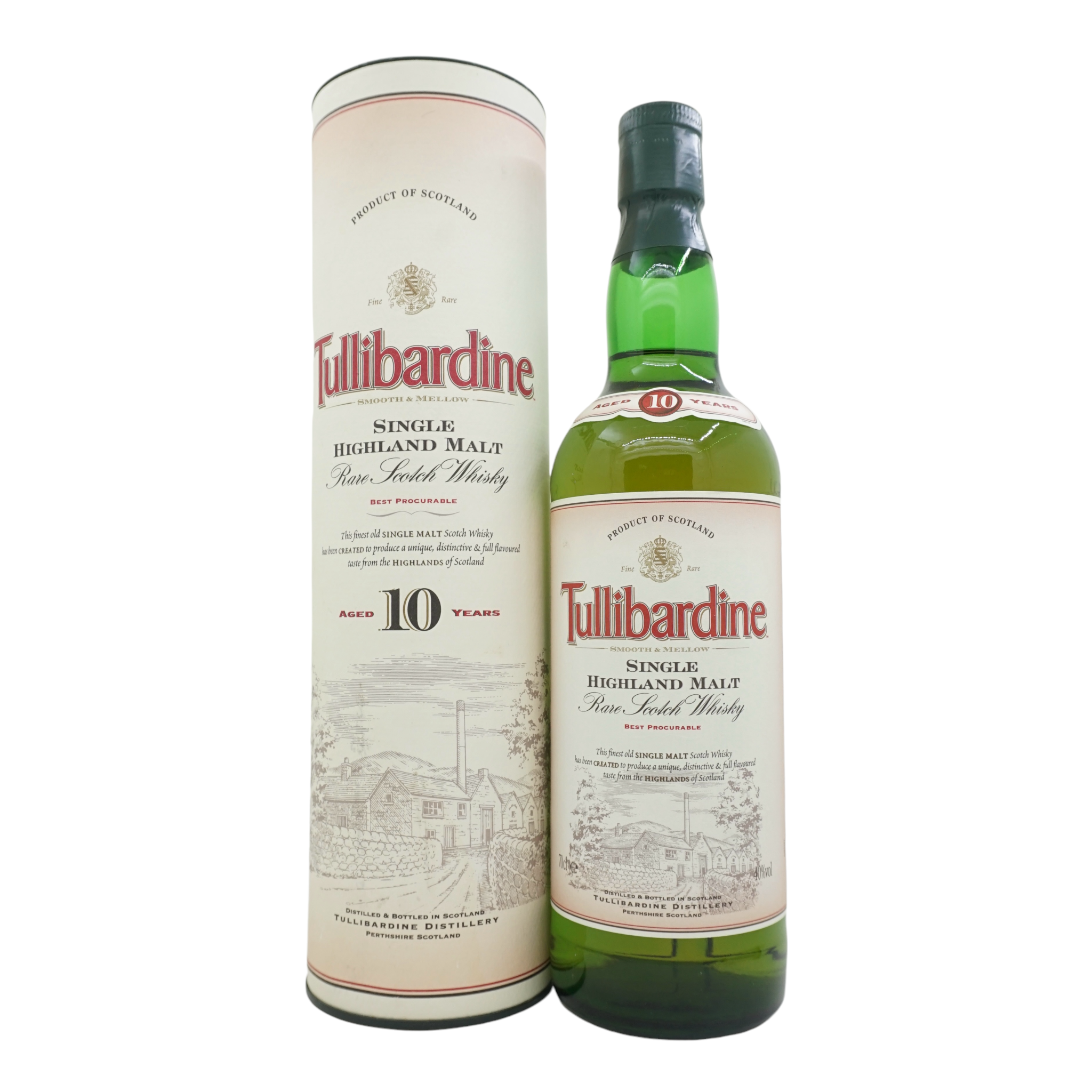 Tullibardine 10 Year Old Rare Scotch Whisky