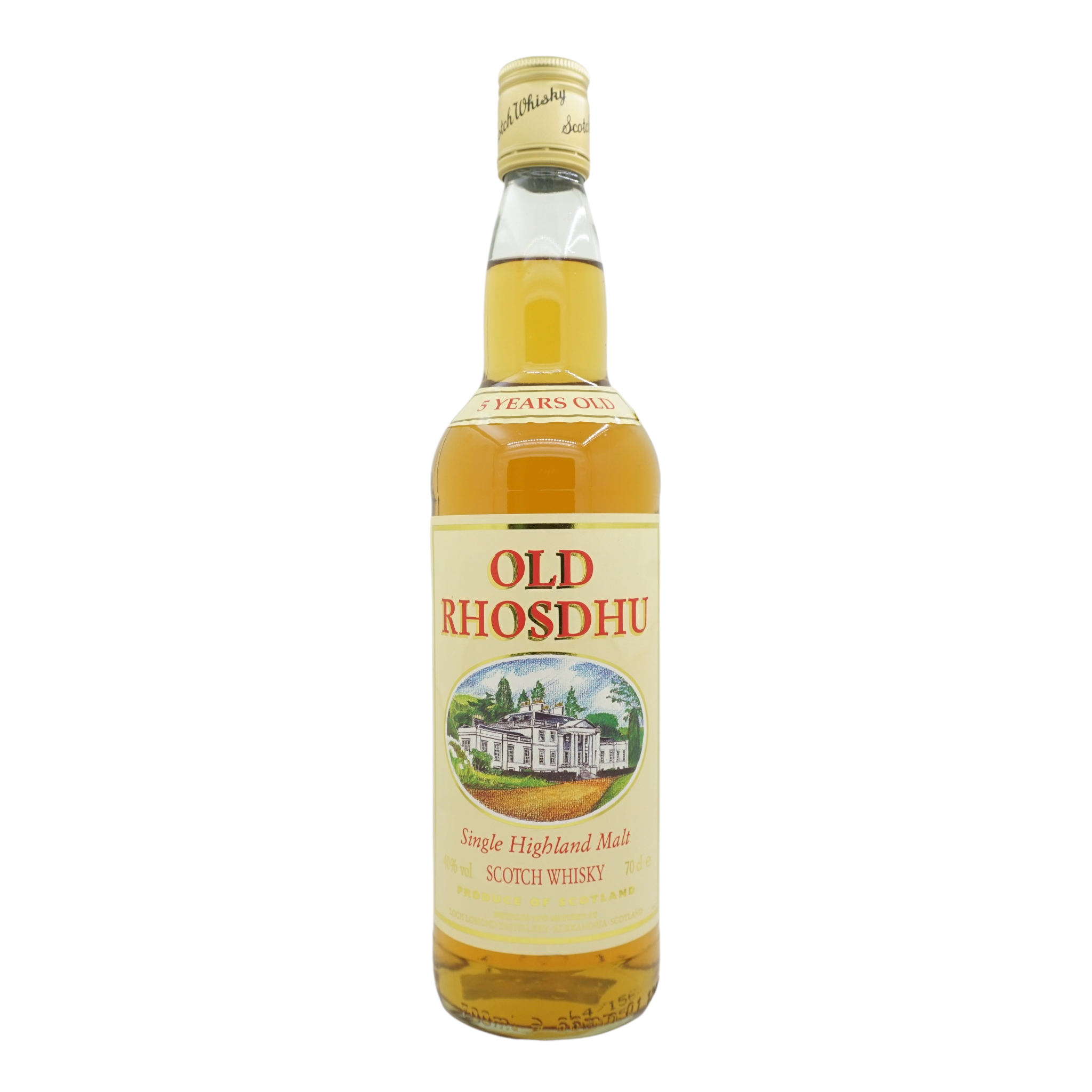 Old Rhosdhu 5 Year Old Single Highland Malt