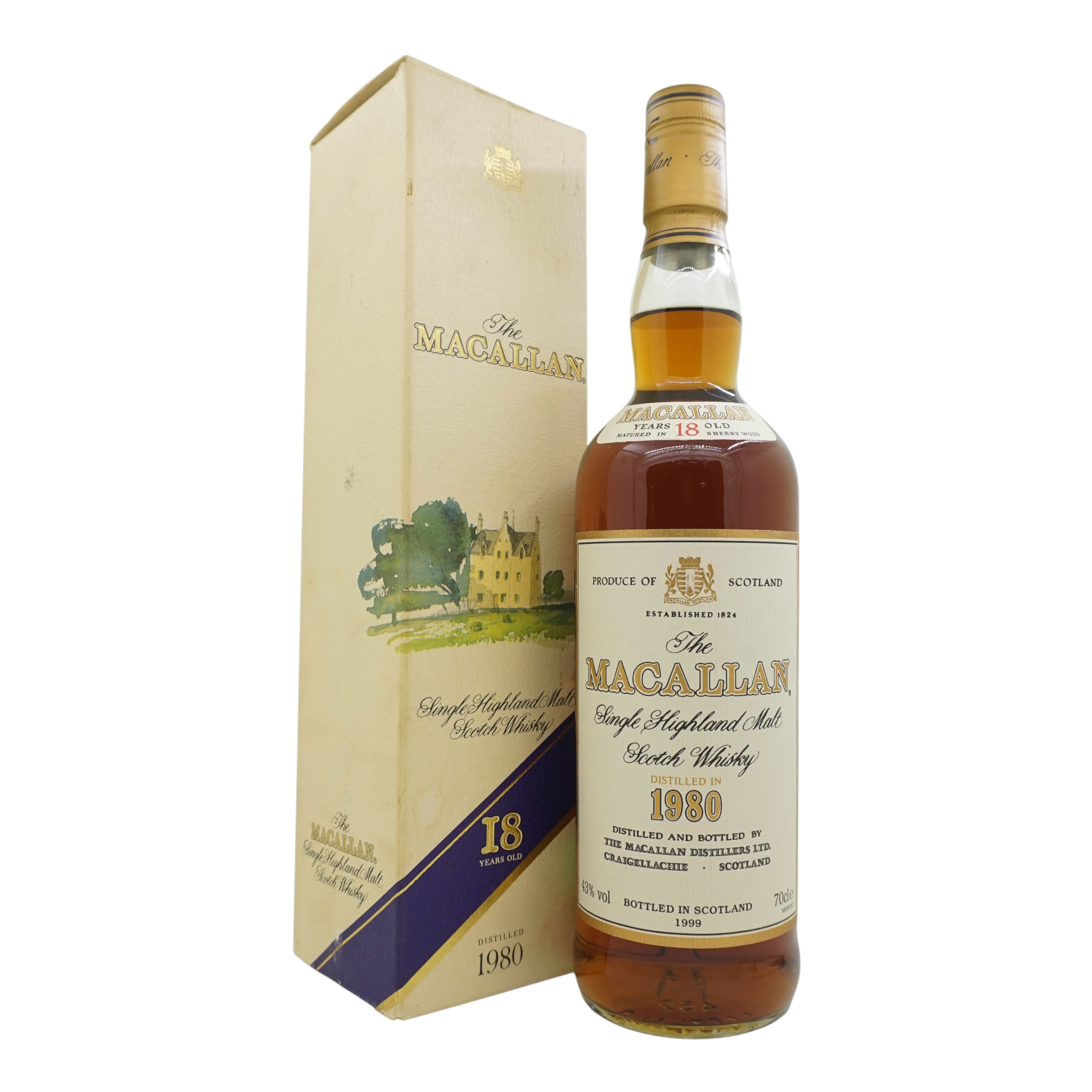 Macallan Vintage 1980/1999 18 Year Old