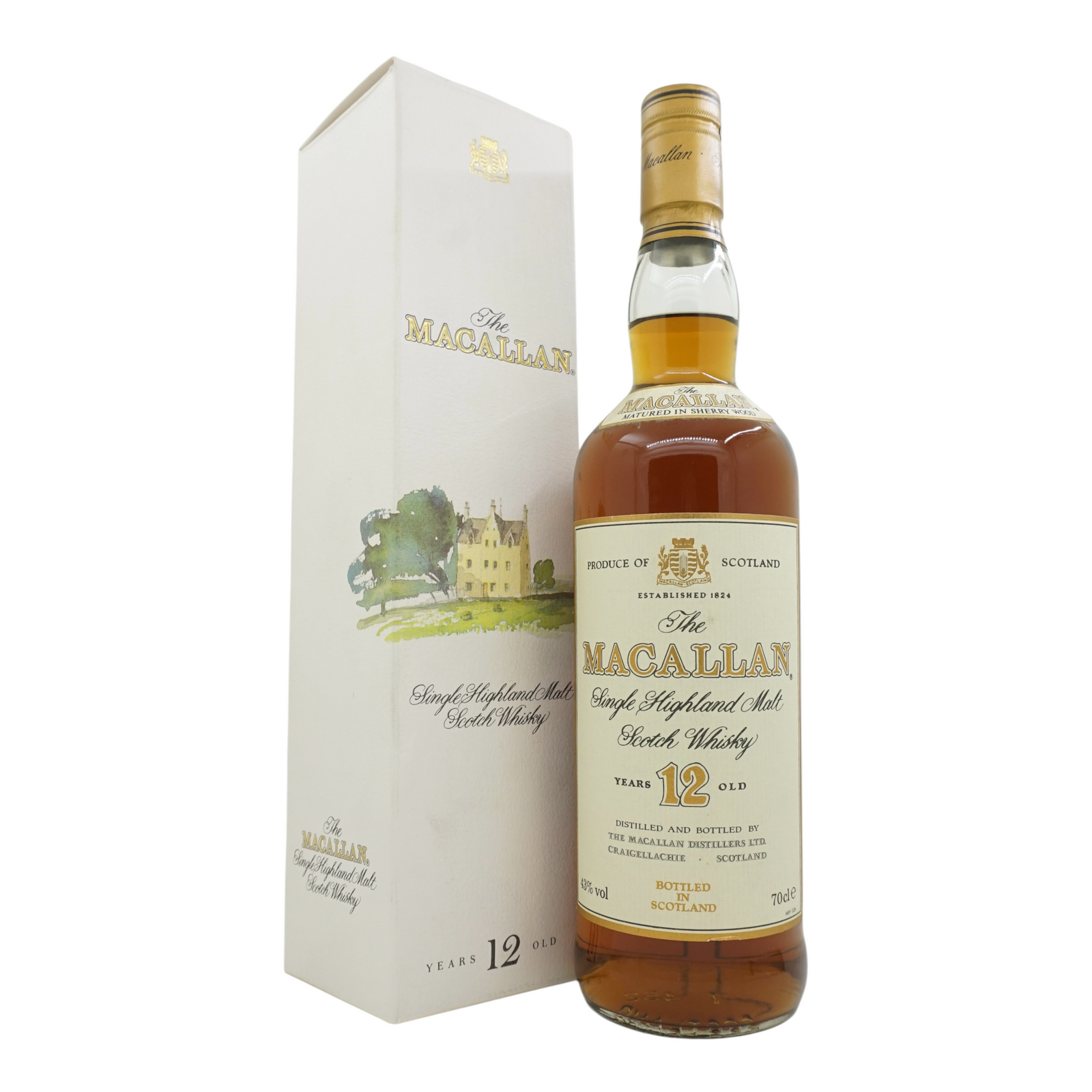 Macallan 12 Year Old 43% 1990s