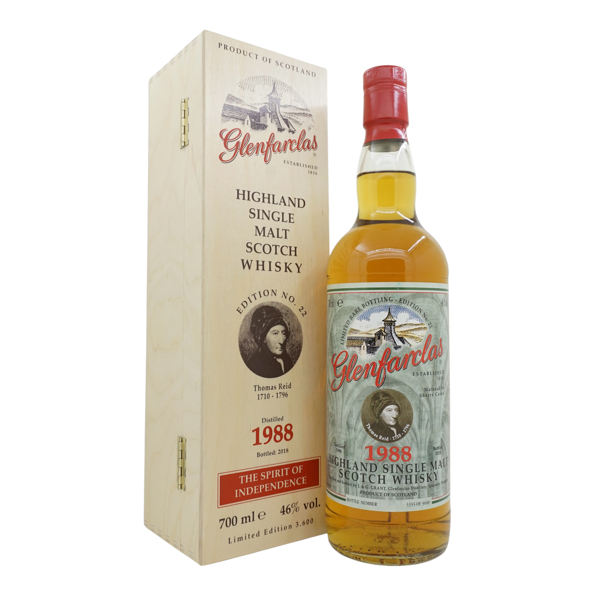 Glenfarclas 1988/2018 Edition N°22 Thomas Reid