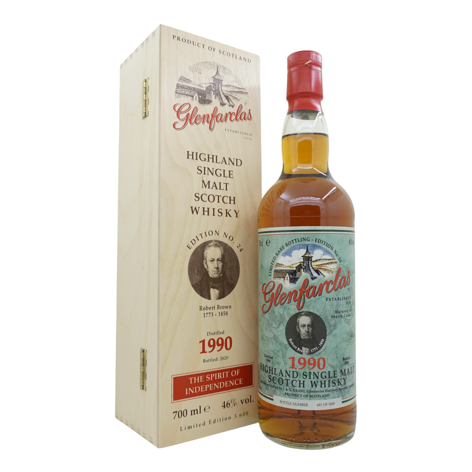 Glenfarclas 1990/2020 Edition N°24 Robert Brown