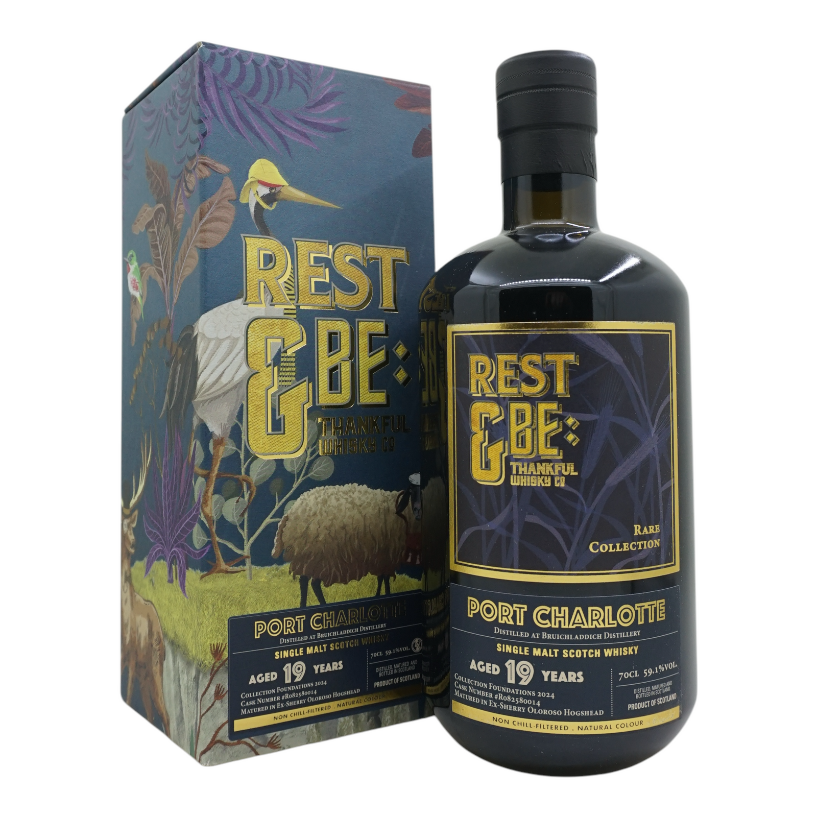 Port Charlotte 2004/2024 19 Year Old Rare Collection Rest&be Thankful Whisky Company #R082580014