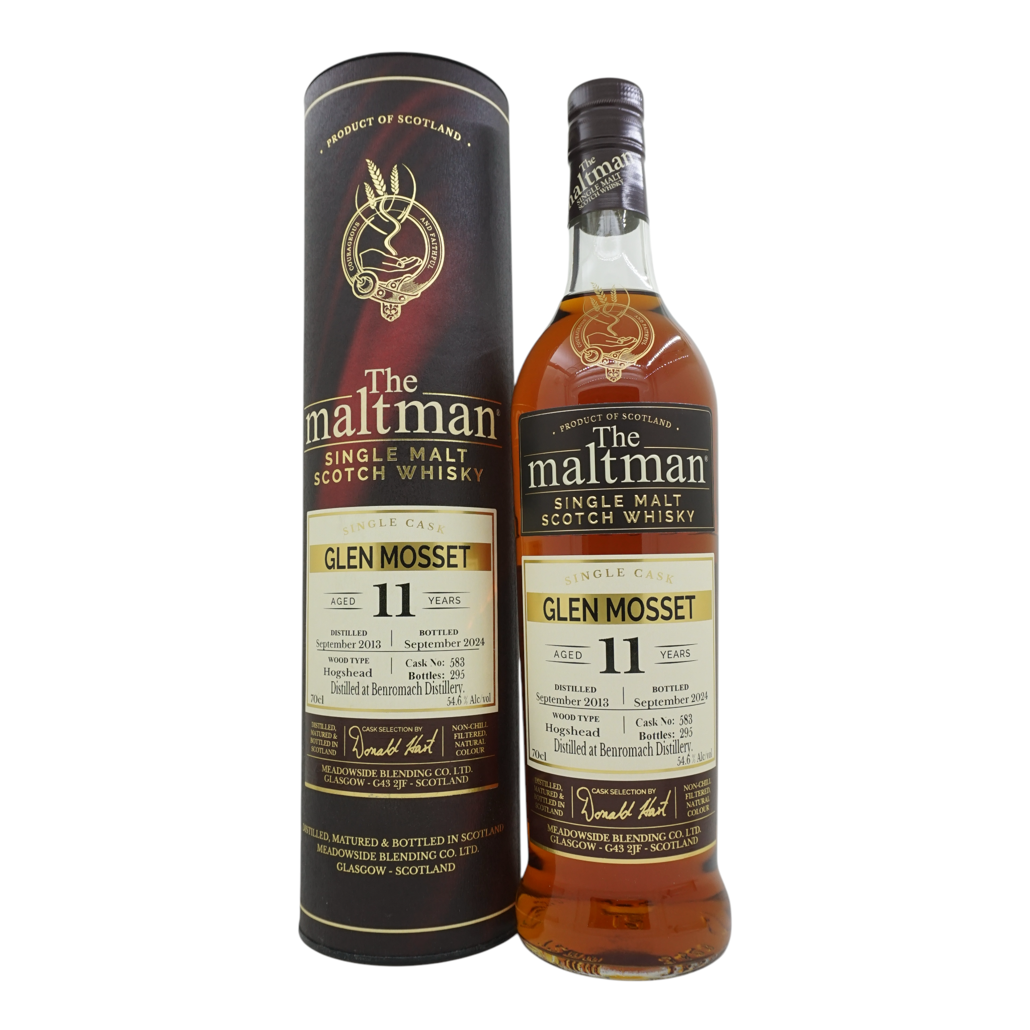 Glen Mosset (Benromach) 2013/2024 11 Year Old The Maltman #583