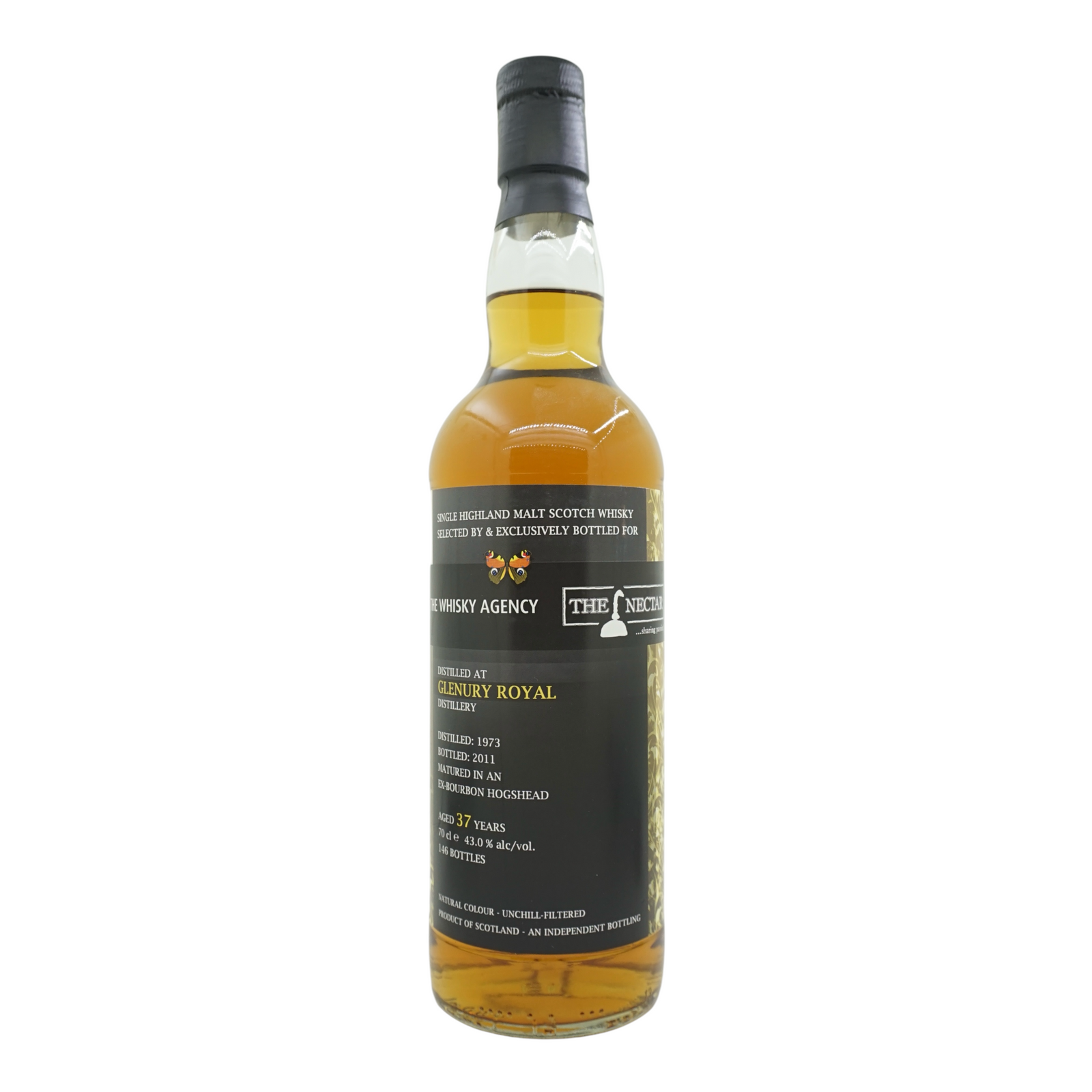 Glenury Royal 1973/2011 37 Year Old The Whisky Agency Joint bottling with The Nectar