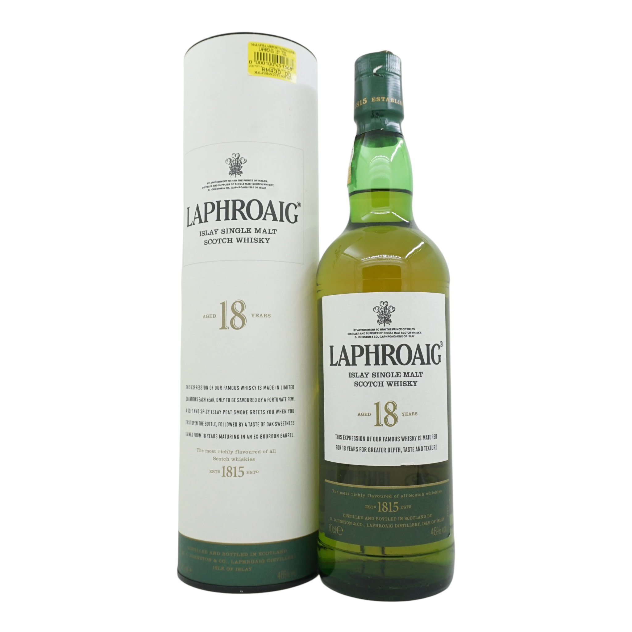 Laphroaig 18 Year Old 48% 700ml