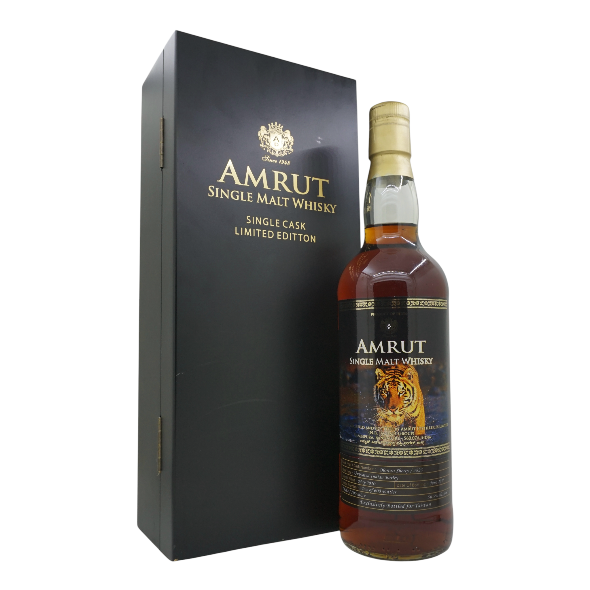 Amrut 2010/2015 Bottled for Taiwan Exclusive #3823